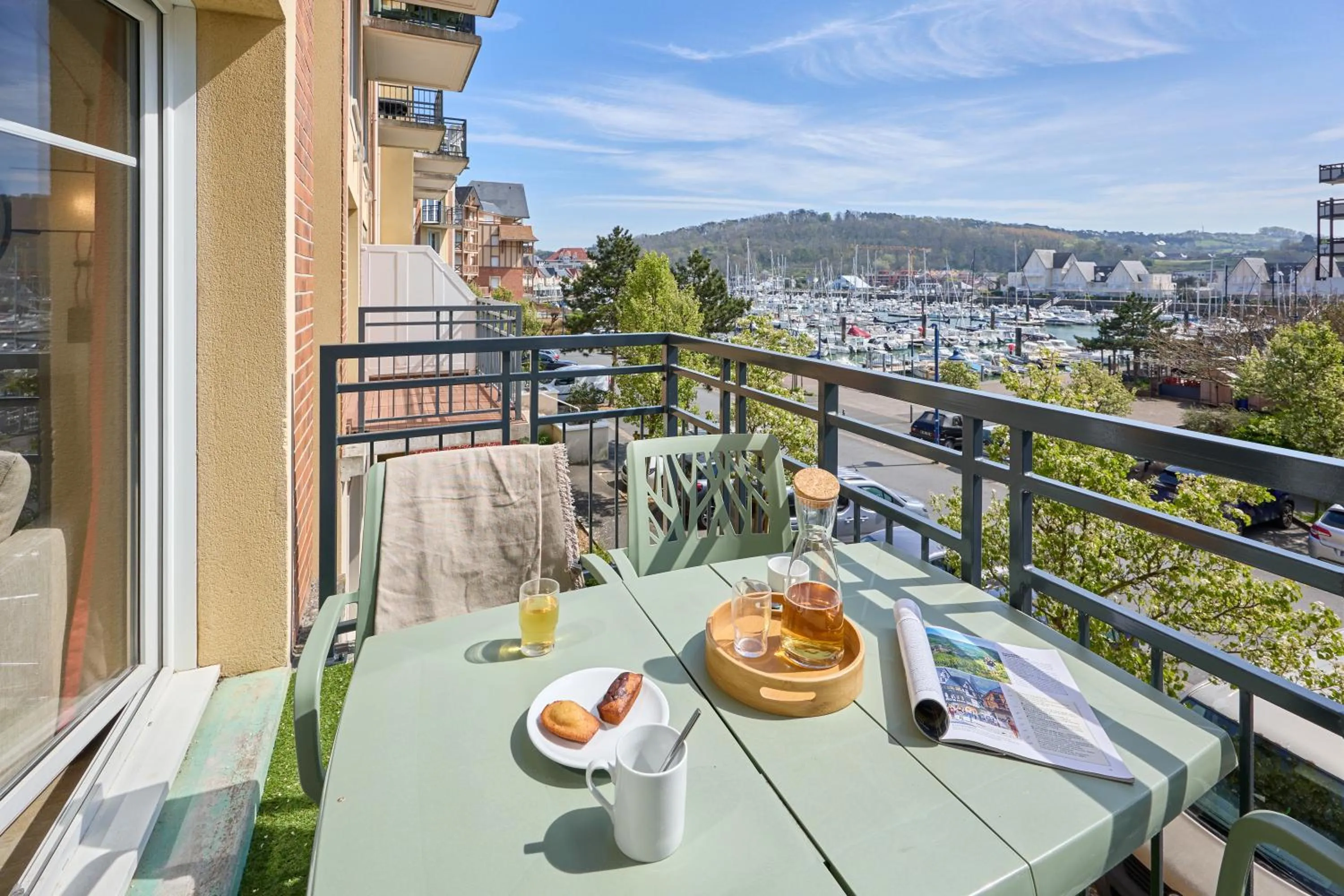 Patio in Residence Pierre & Vacances Port Guillaume