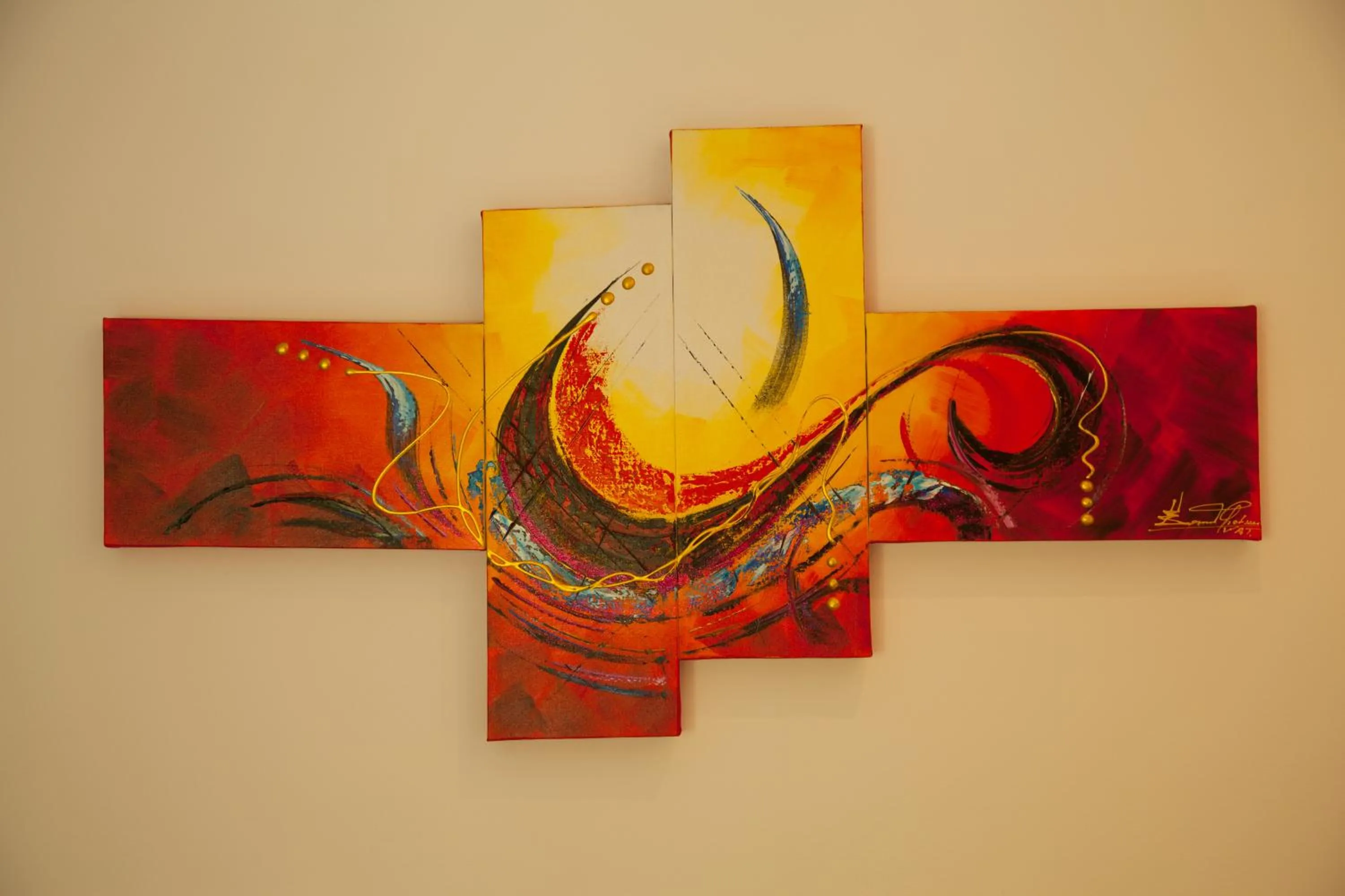 Decorative detail in Austrian Garden Hotel & Restaurant Patong