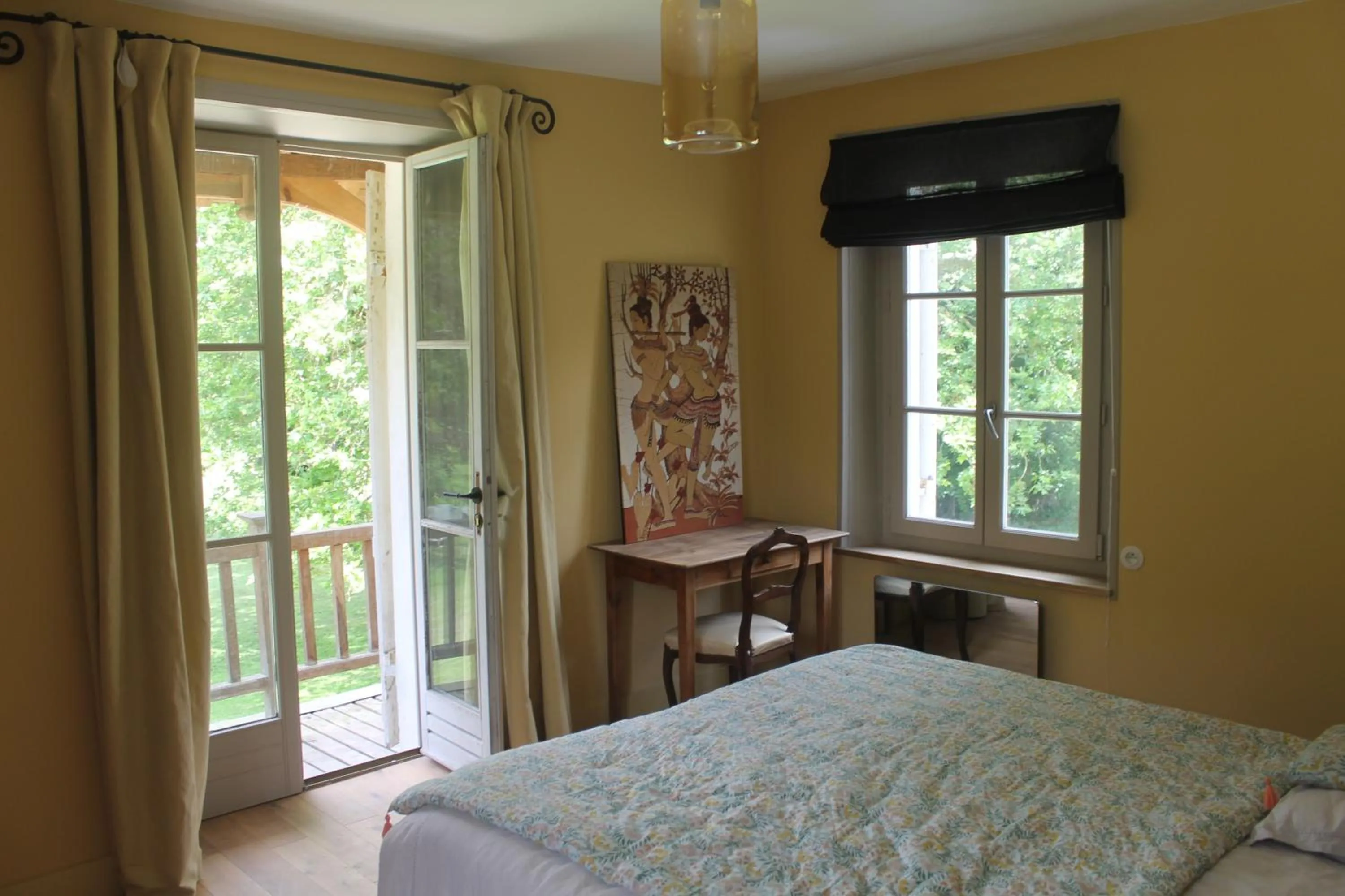 Bed in Domaine du Plessis
