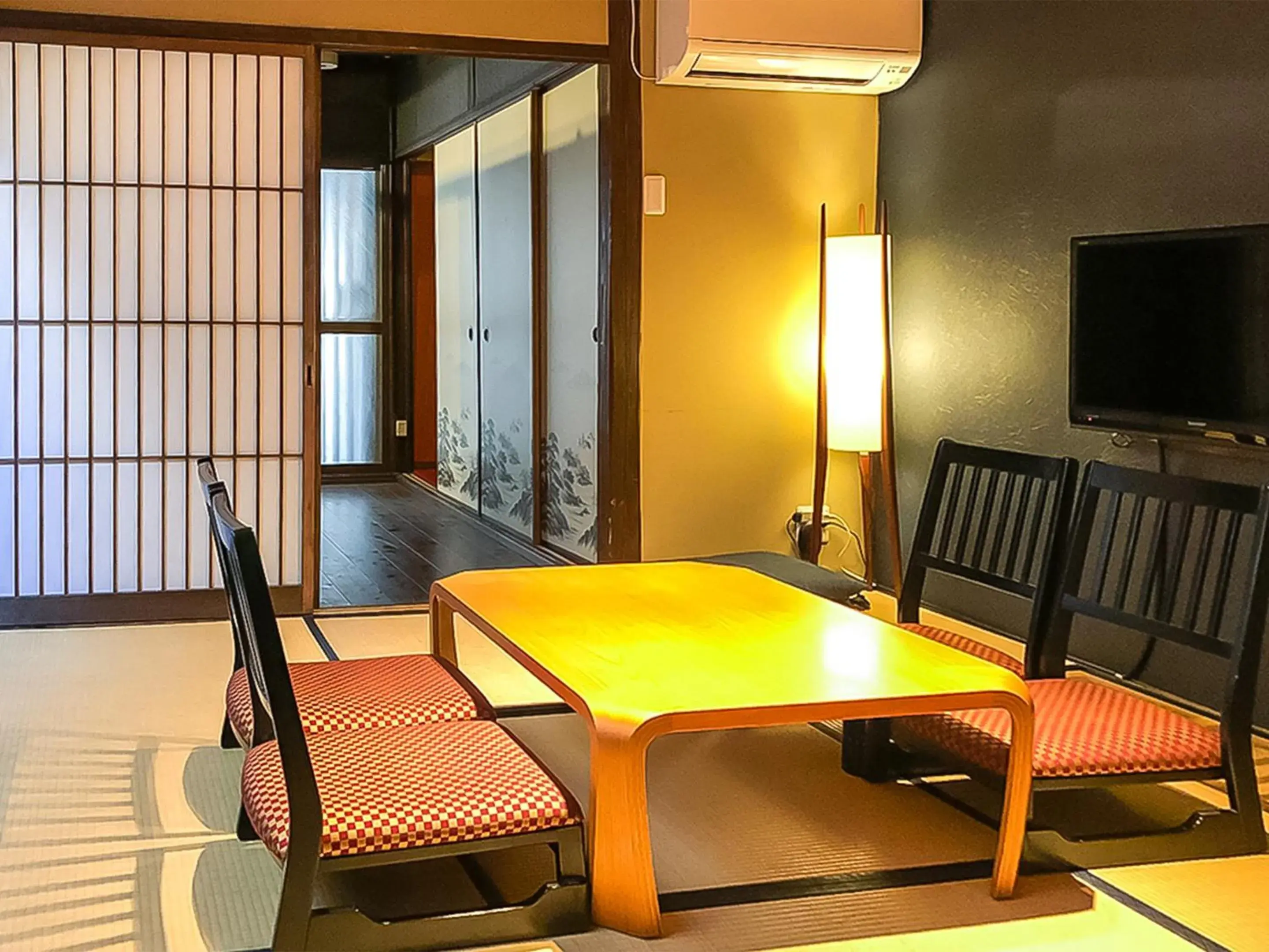 Photo of the whole room, Dining Area in Kyoto Miyabi Inn