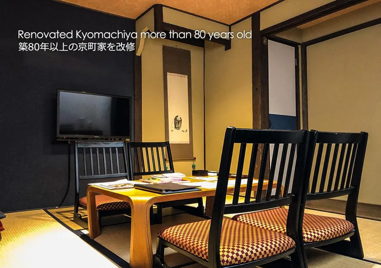 Living room, Dining Area in Kyoto Miyabi Inn