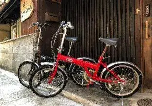 Biking in Kyoto Miyabi Inn