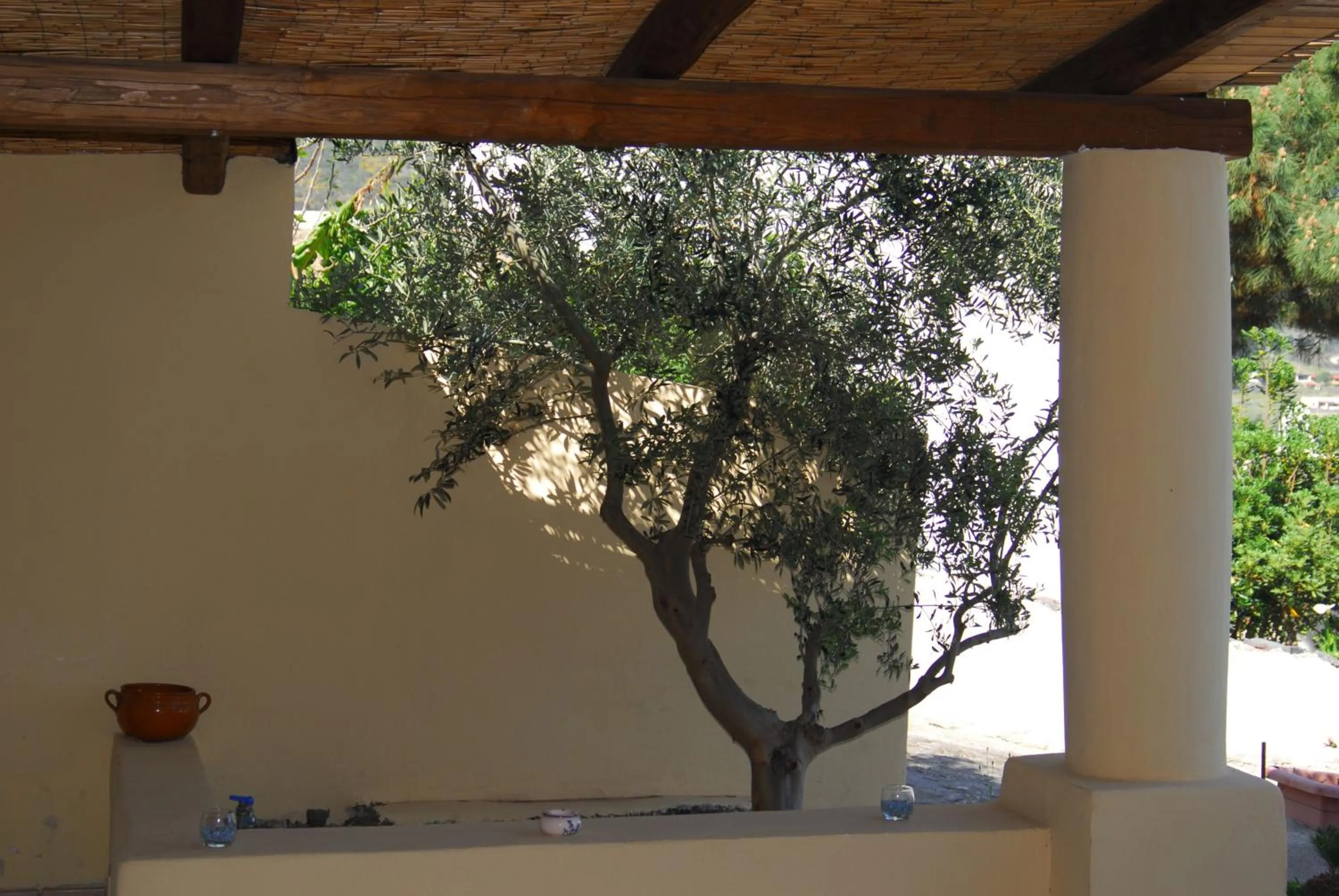Decorative detail in Eoliano B&B