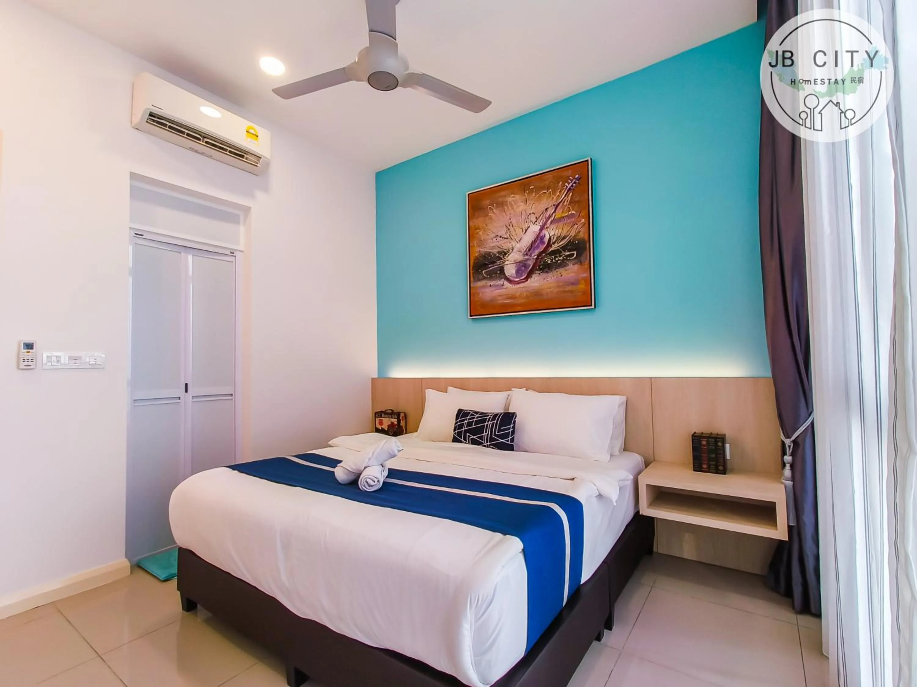 Bed in D'Pristine Suites by RR JBcity