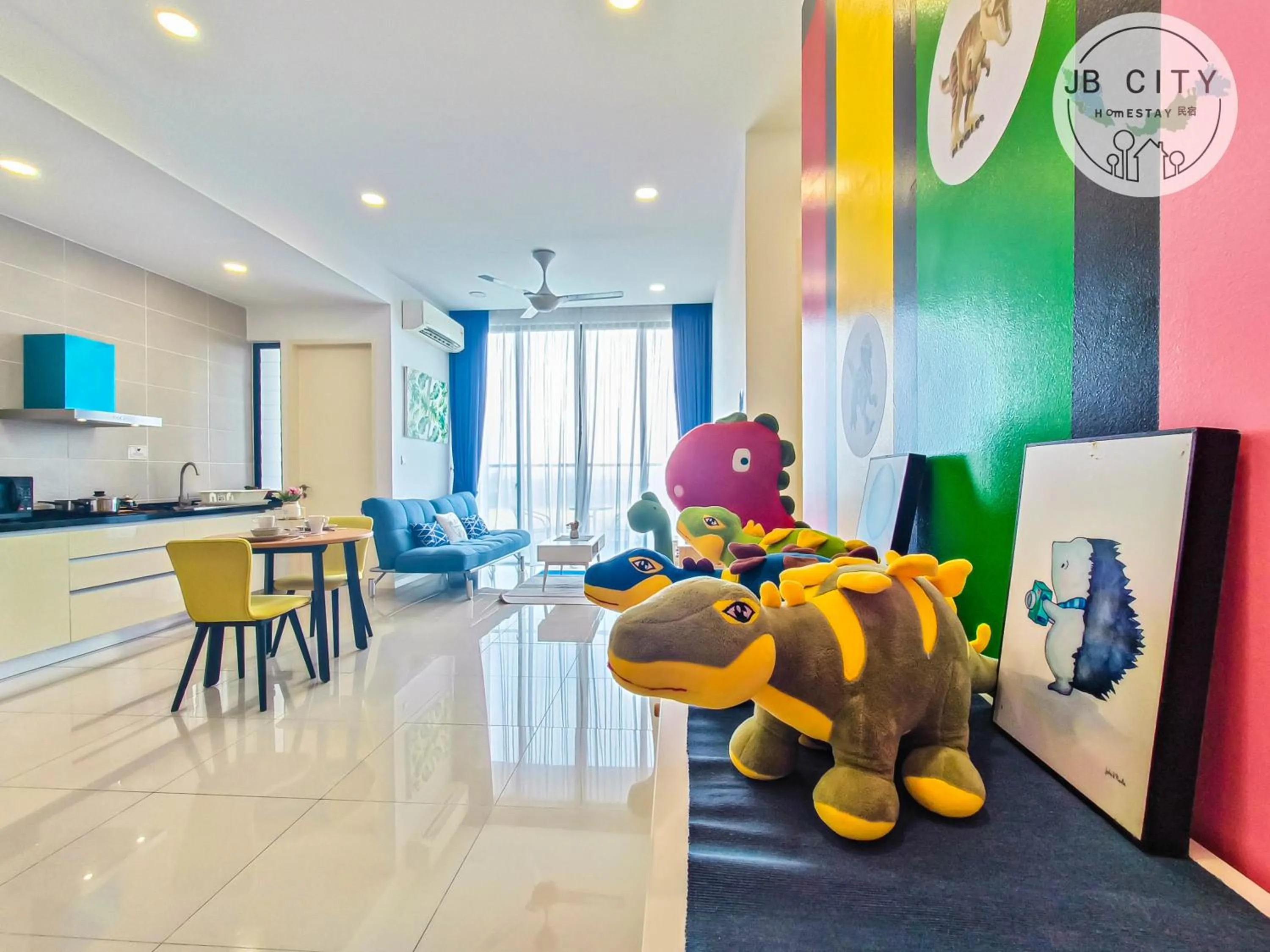 Living room in D'Pristine Suites by RR JBcity