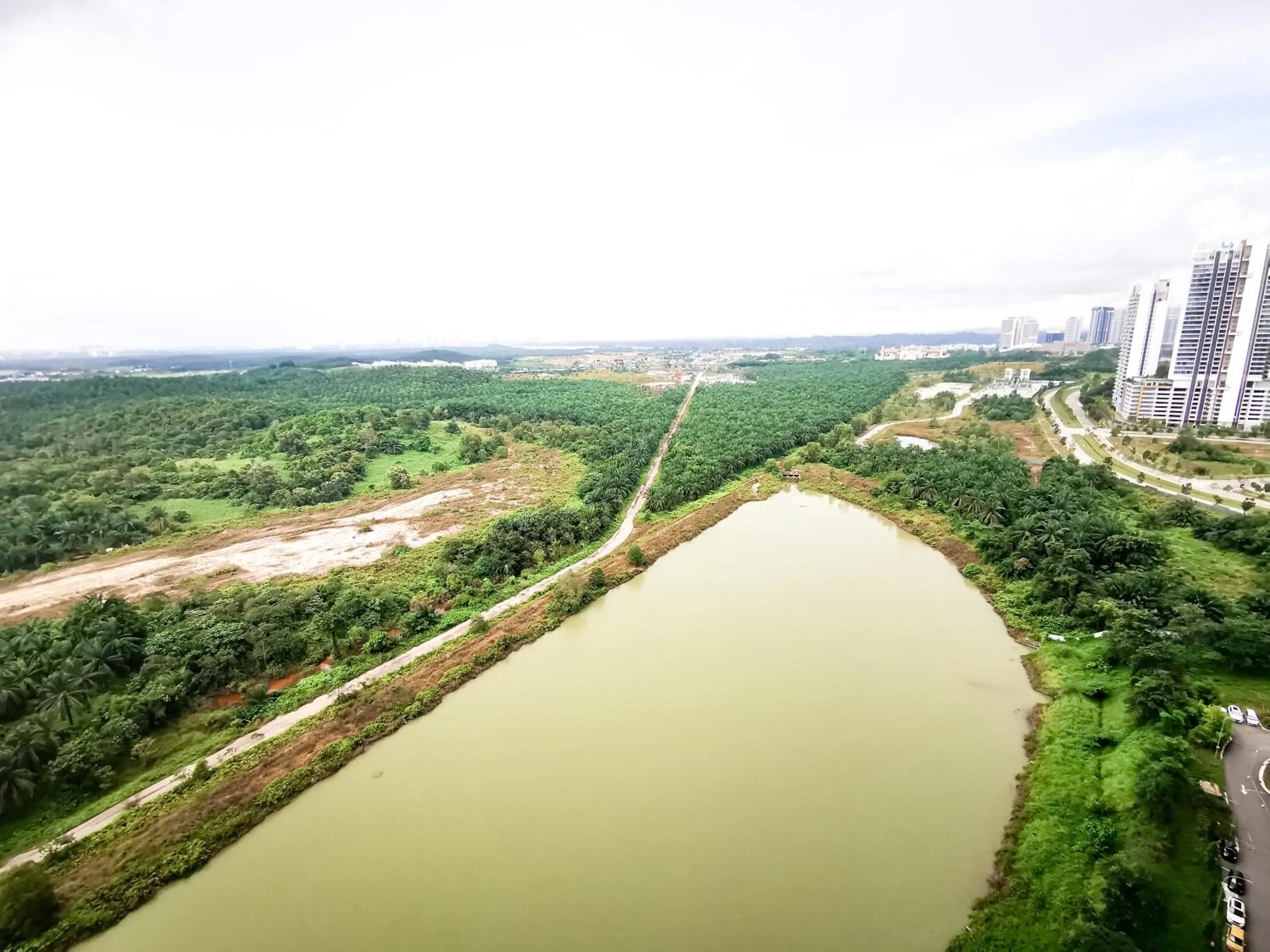 Lake view in D'Pristine Suites by RR JBcity