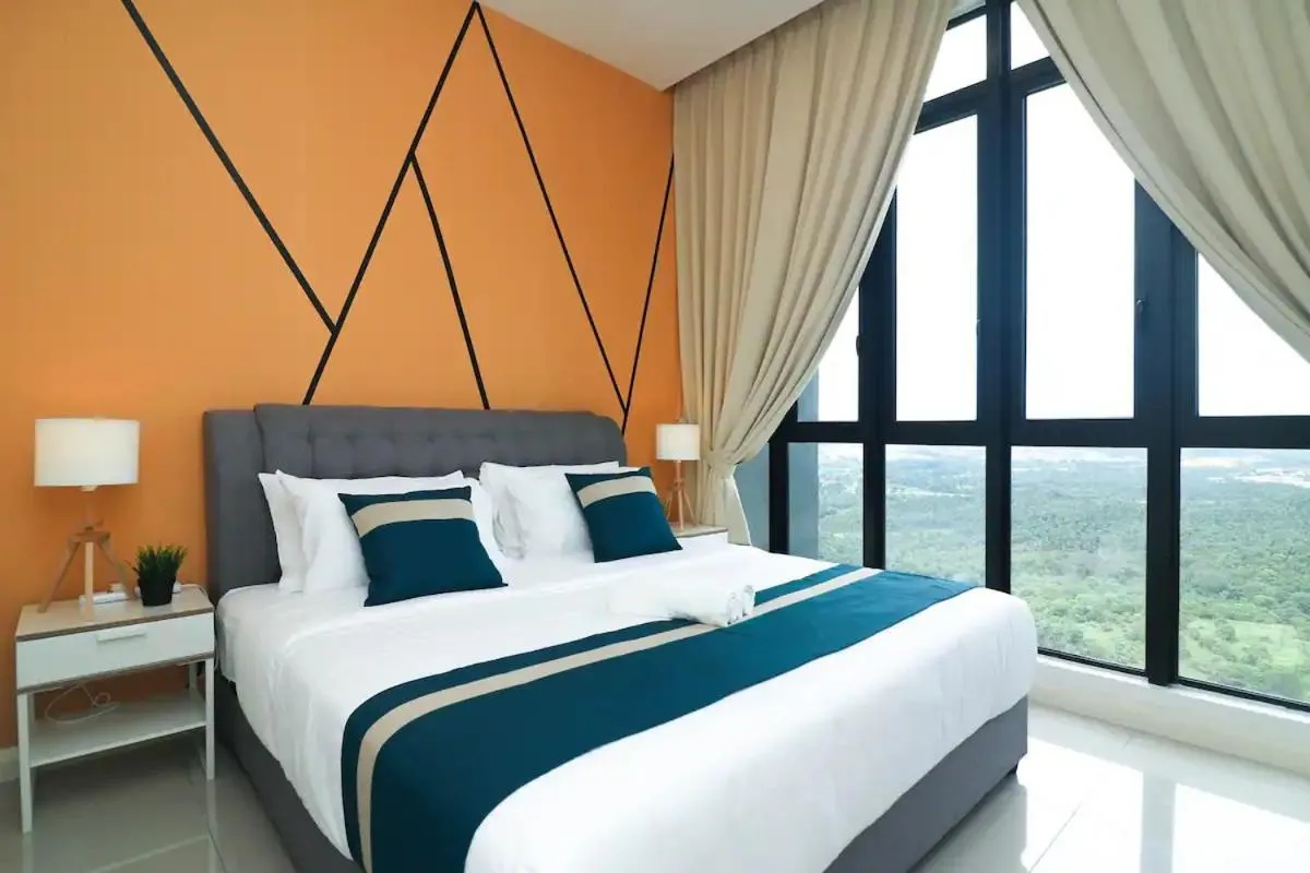 Bed in D'Pristine Suites by RR JBcity