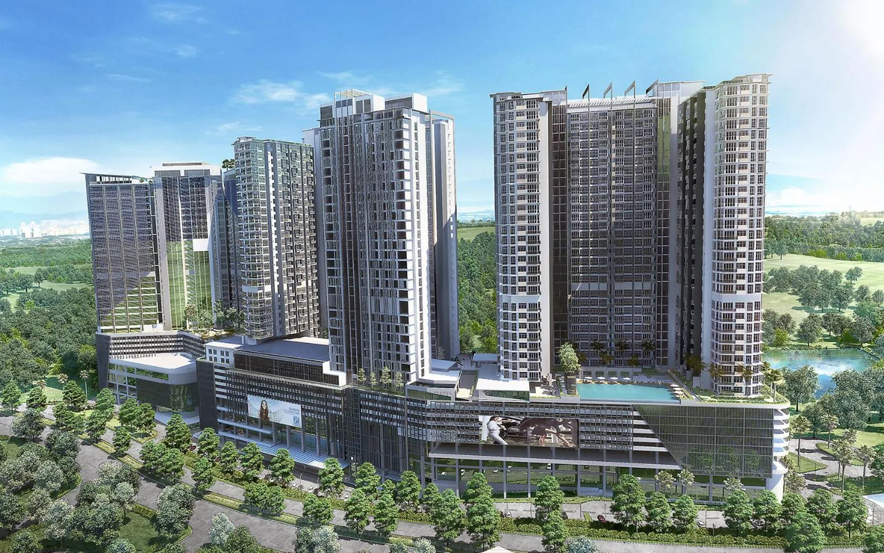 Property building in D'Pristine Suites by RR JBcity