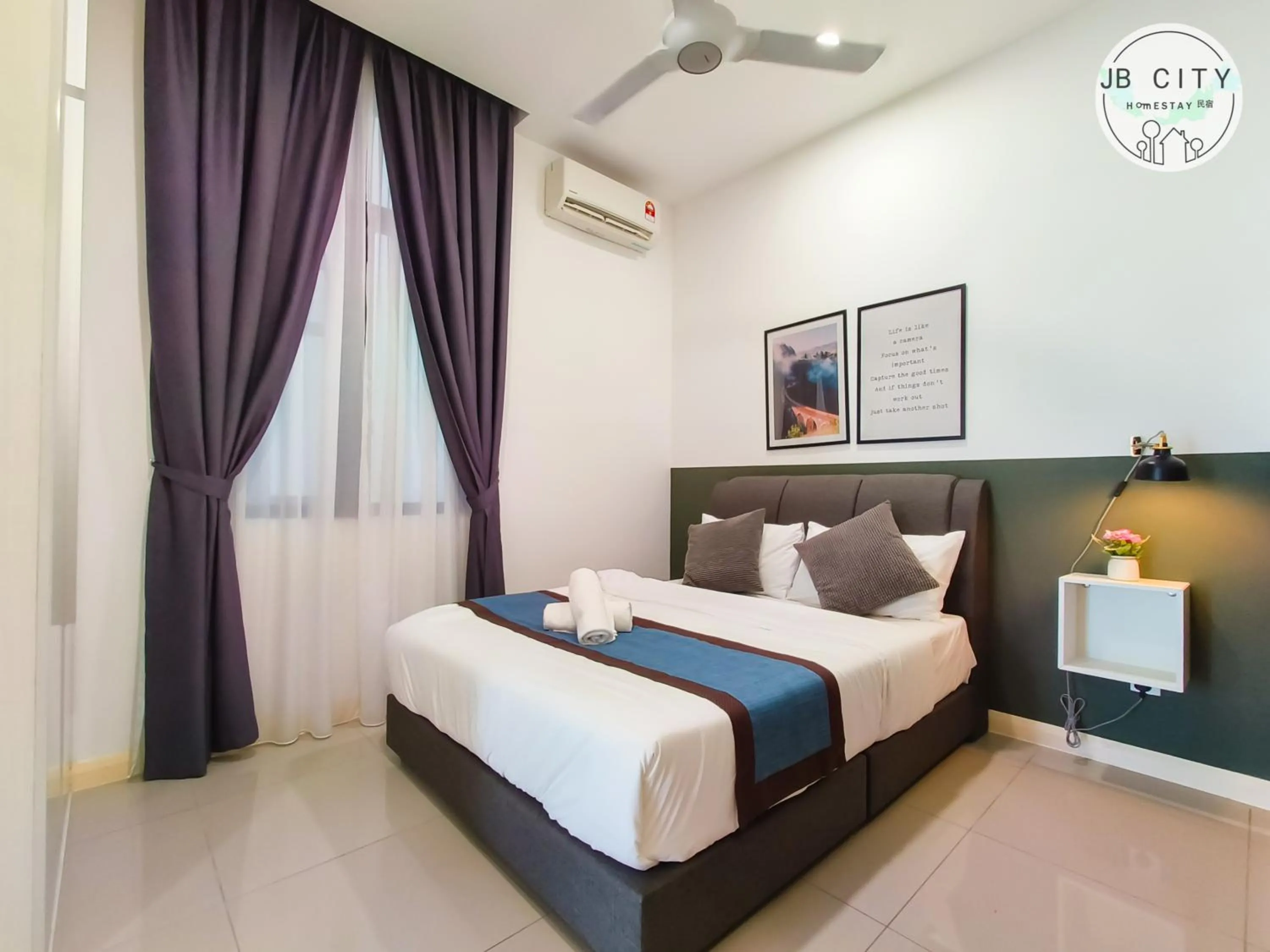 Bed in D'Pristine Suites by RR JBcity