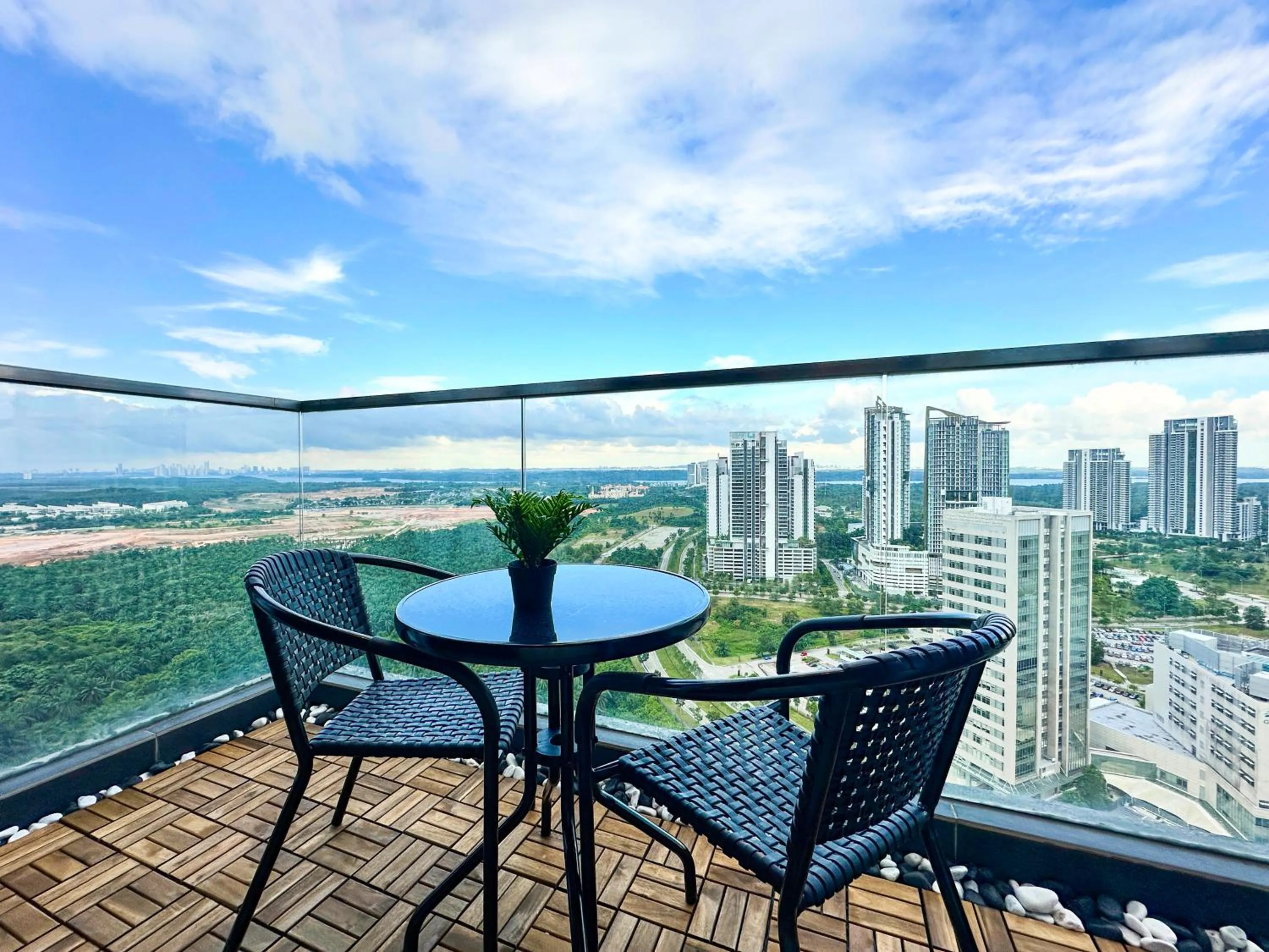 View (from property/room) in D'Pristine Suites by RR JBcity