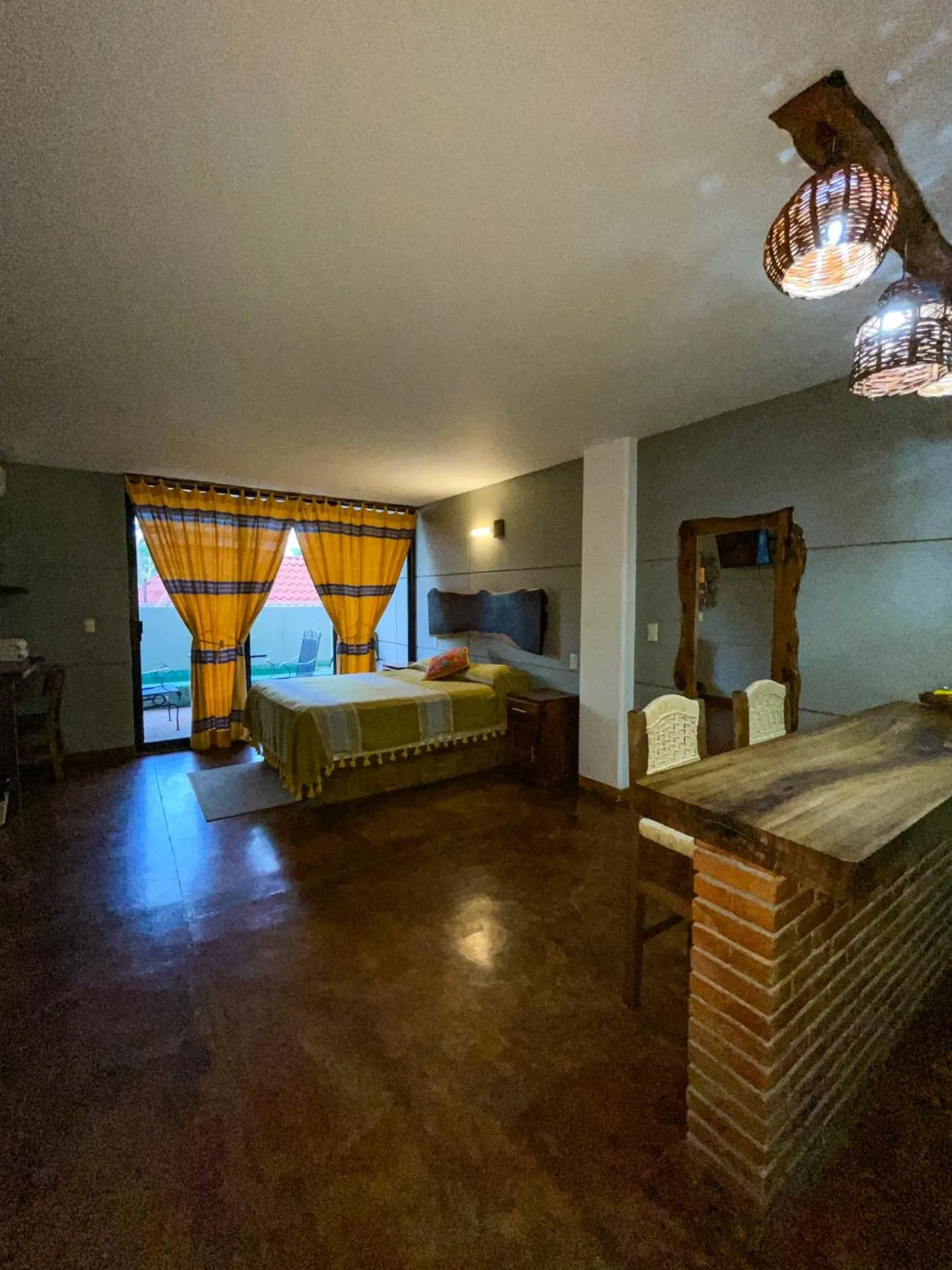 Bed in Madre Tierra Hotel & Coworking