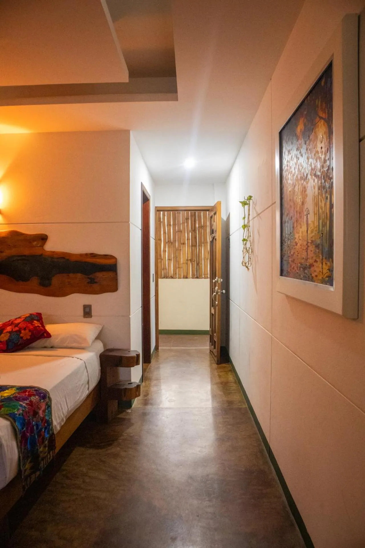 Bed in Madre Tierra Hotel & Coworking