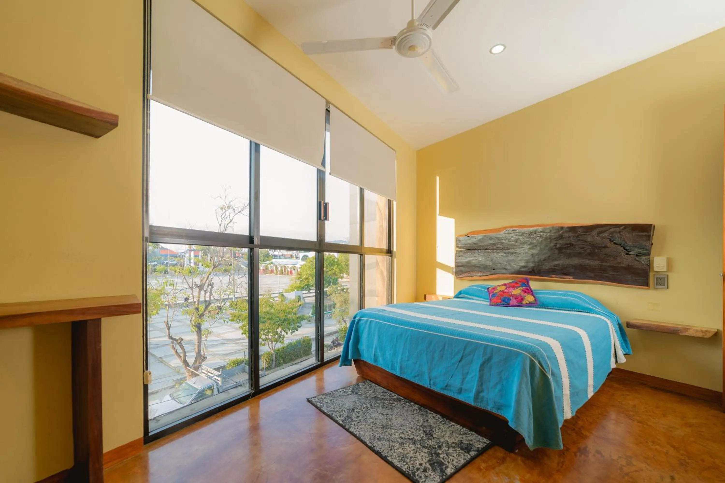 Bed in Madre Tierra Hotel & Coworking