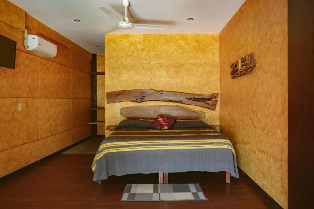 Bed in Madre Tierra Hotel & Coworking