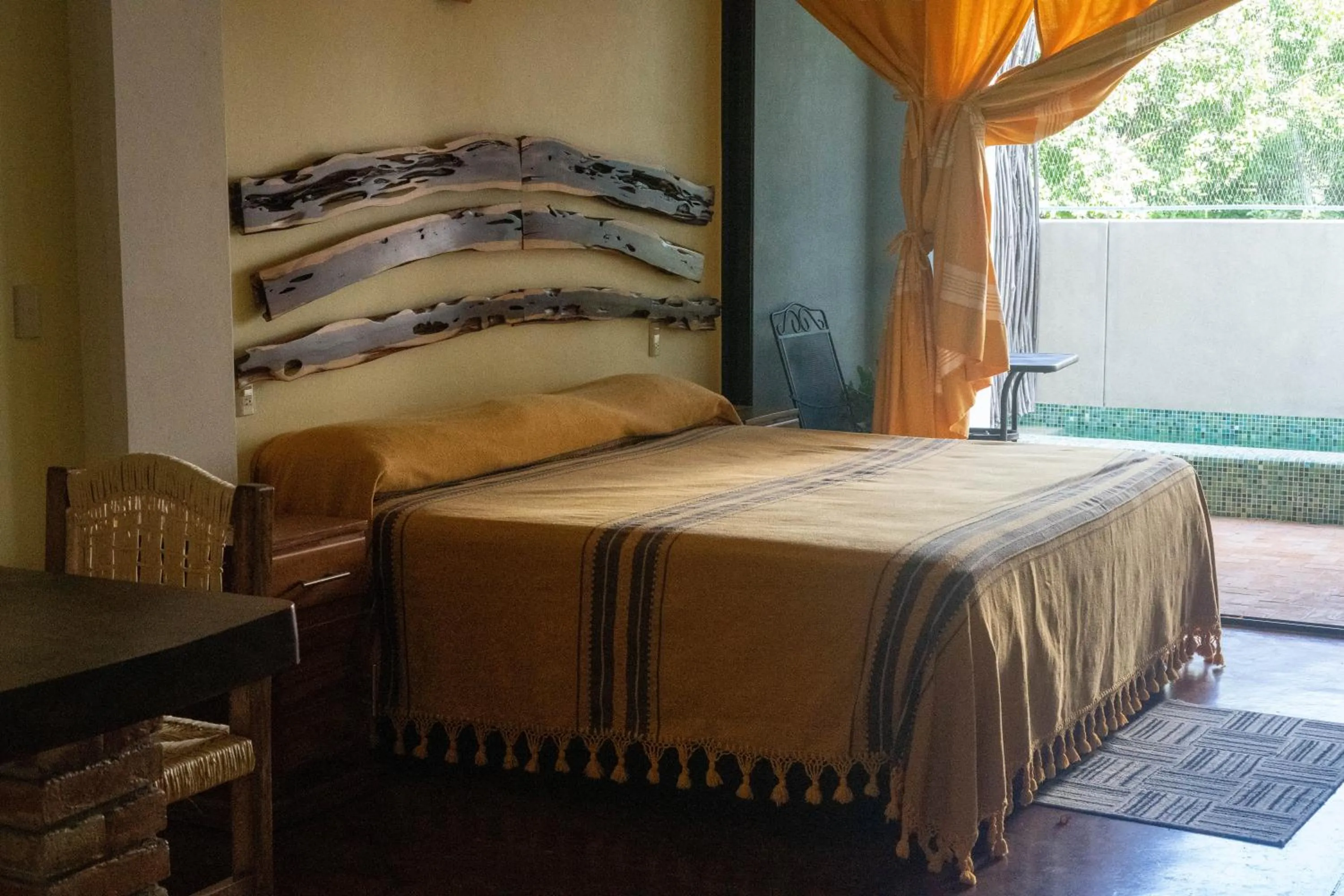 Bed in Madre Tierra Hotel & Coworking
