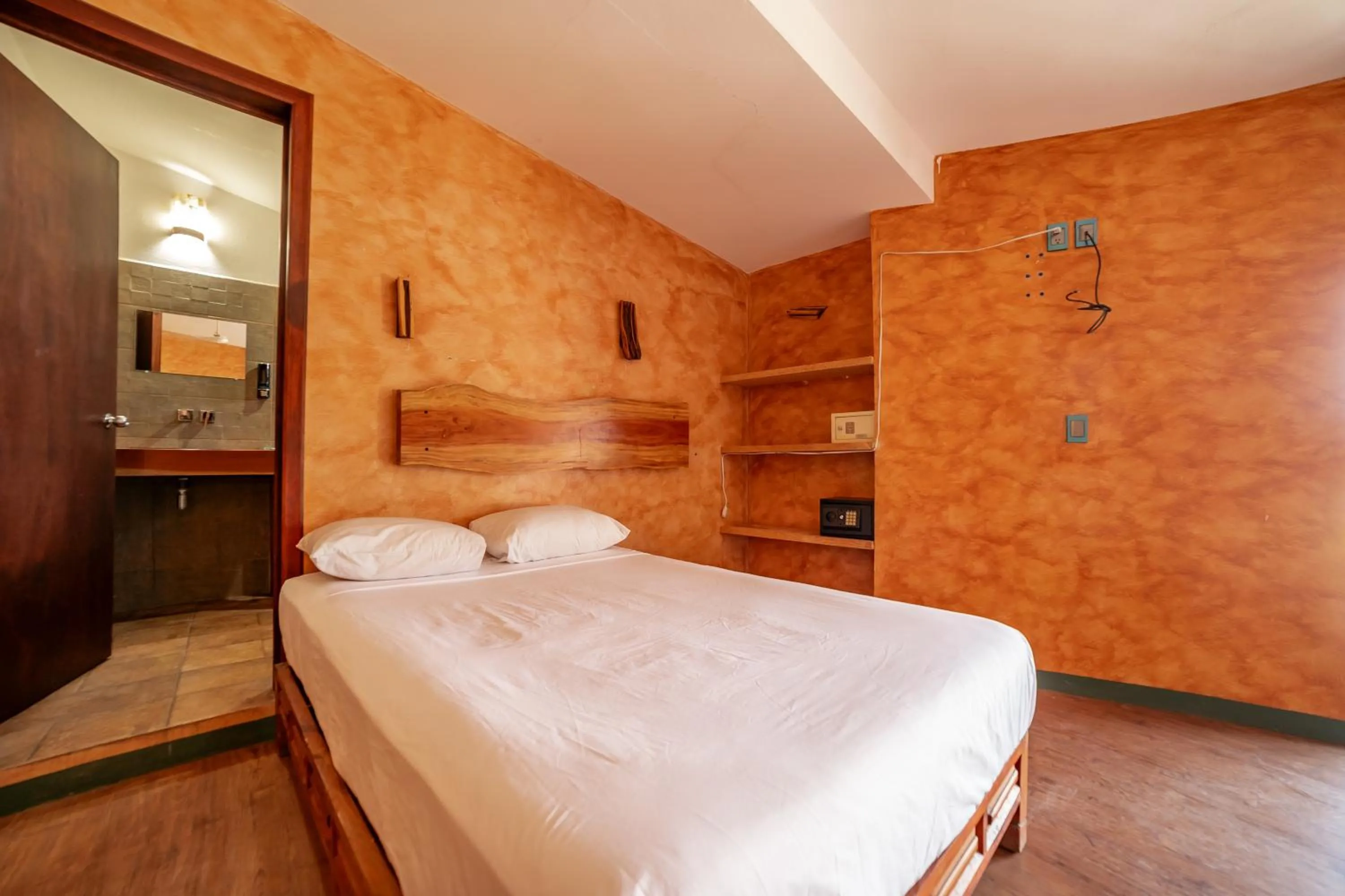 Bed in Madre Tierra Hotel & Coworking