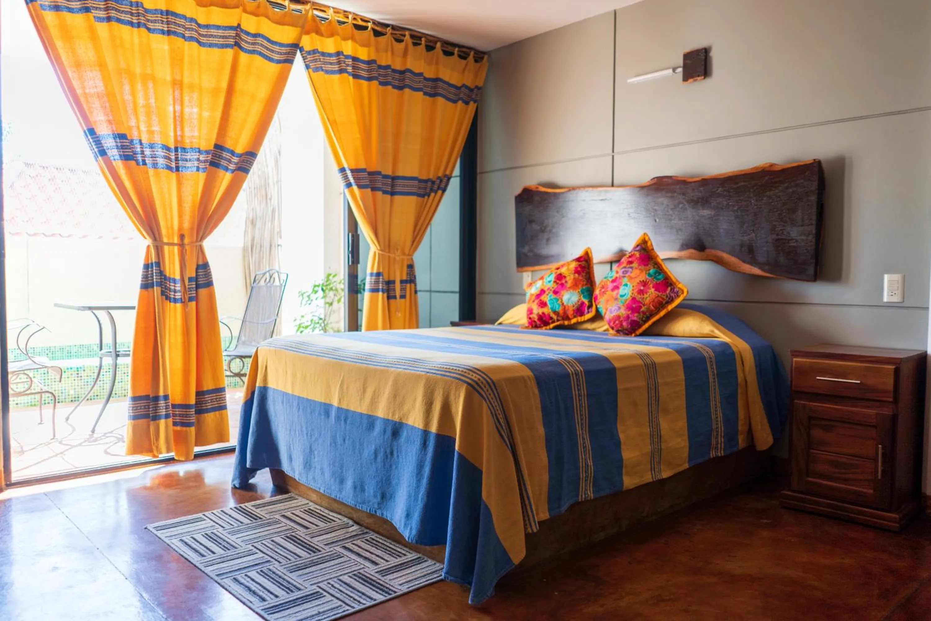 Bed in Madre Tierra Hotel & Coworking