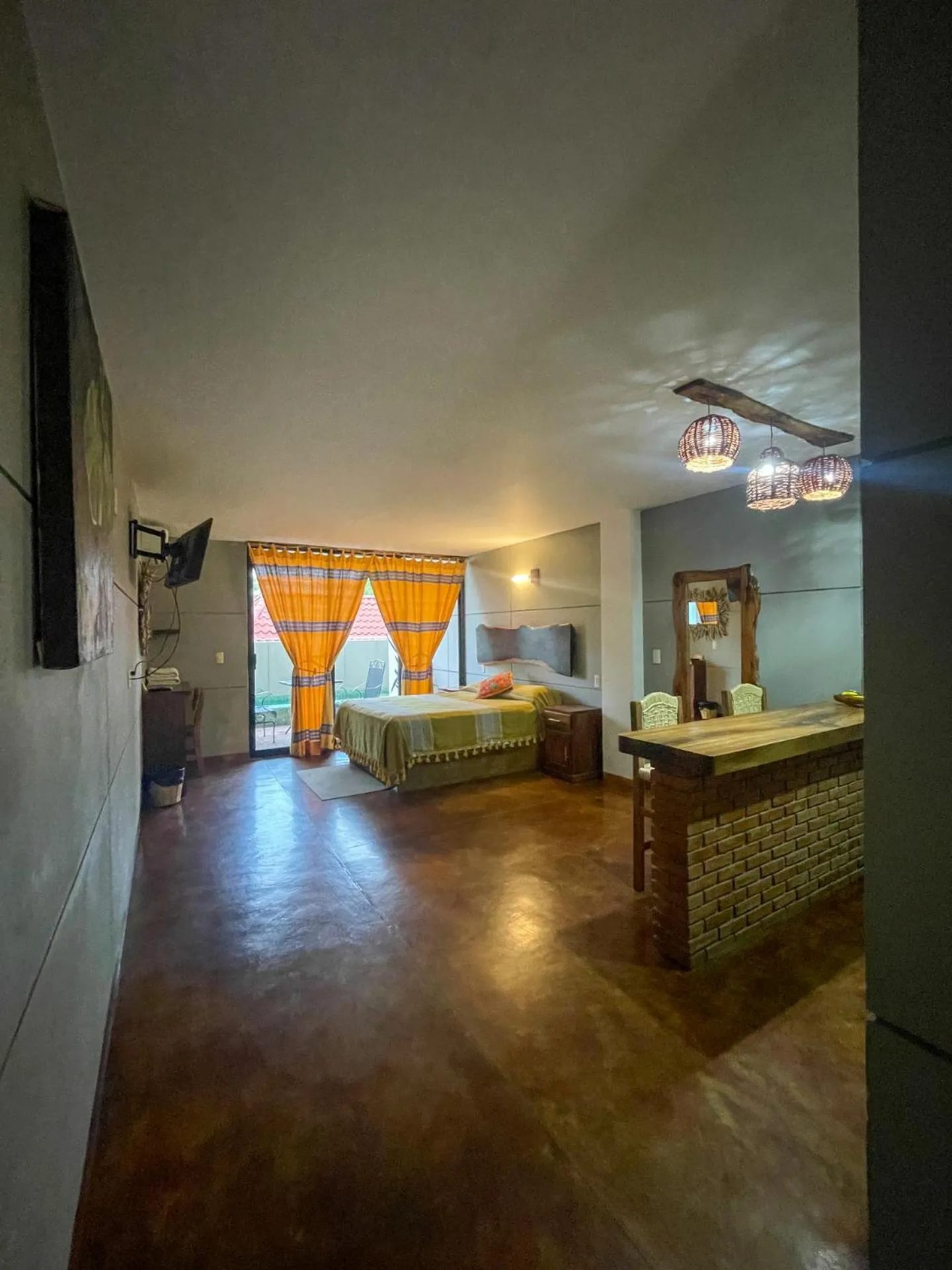 Bed in Madre Tierra Hotel & Coworking