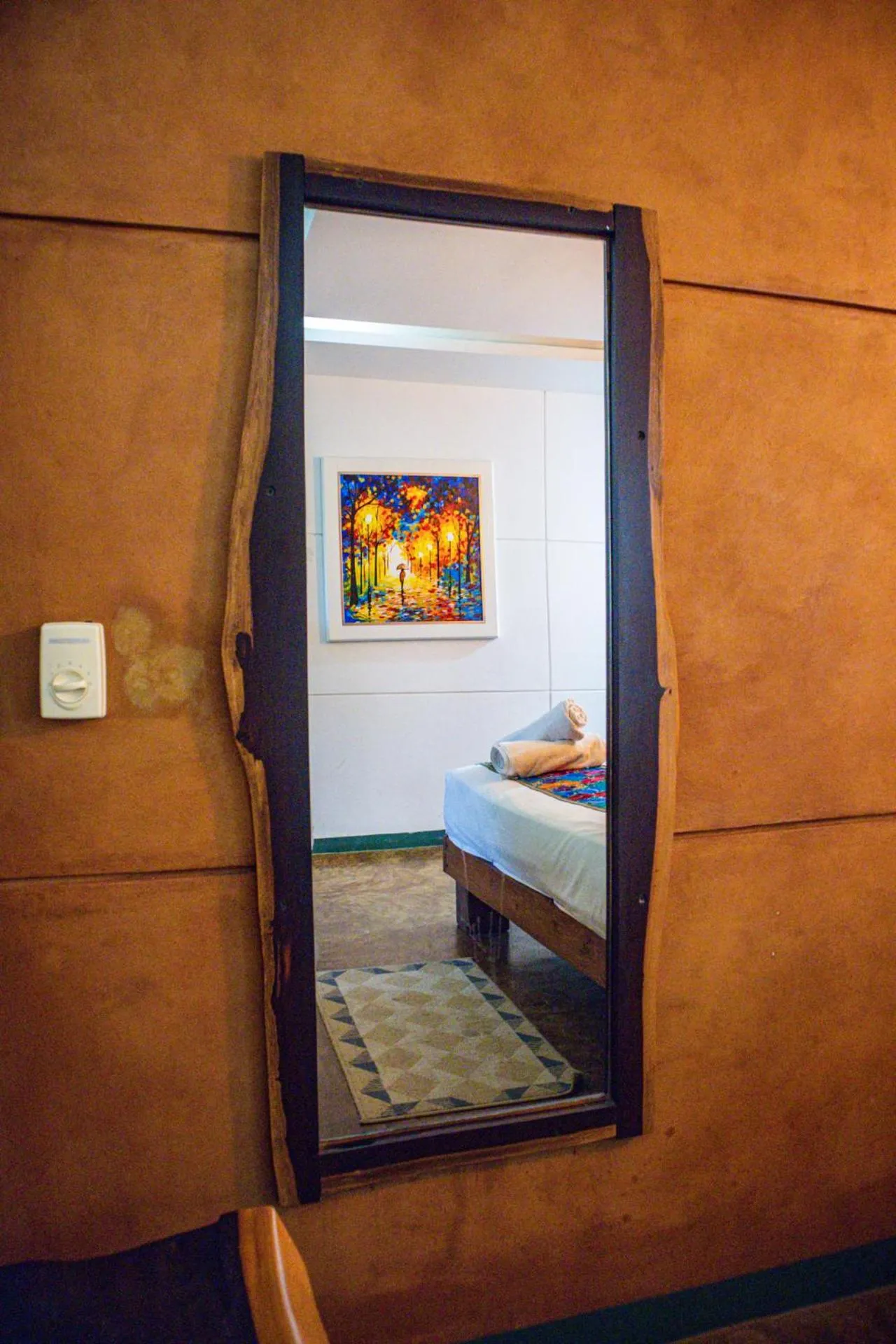Bed in Madre Tierra Hotel & Coworking