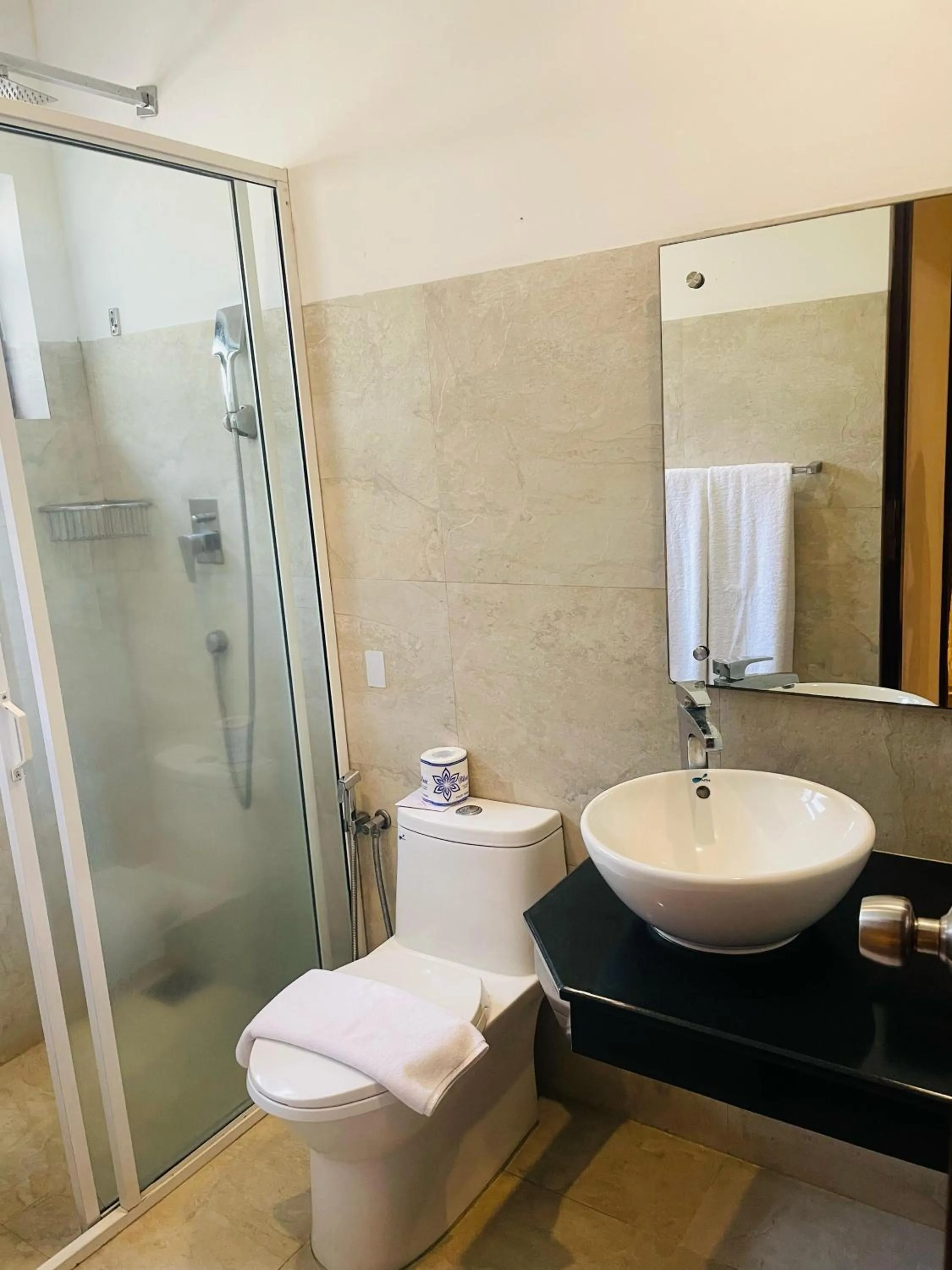 Bathroom in Rajarata Hotel Anuradhapura