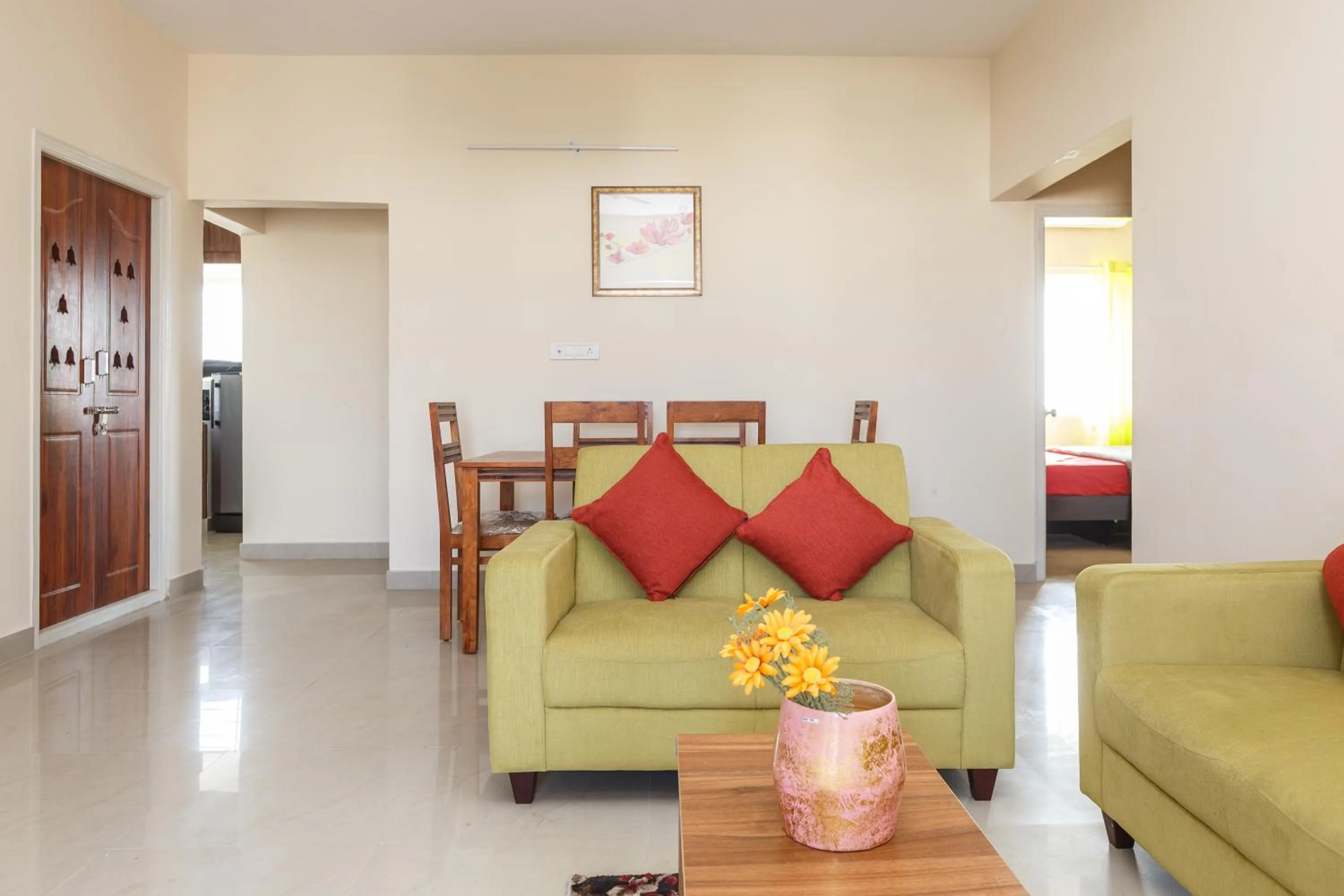 Living room in Misty Meridian Serviced Apartments