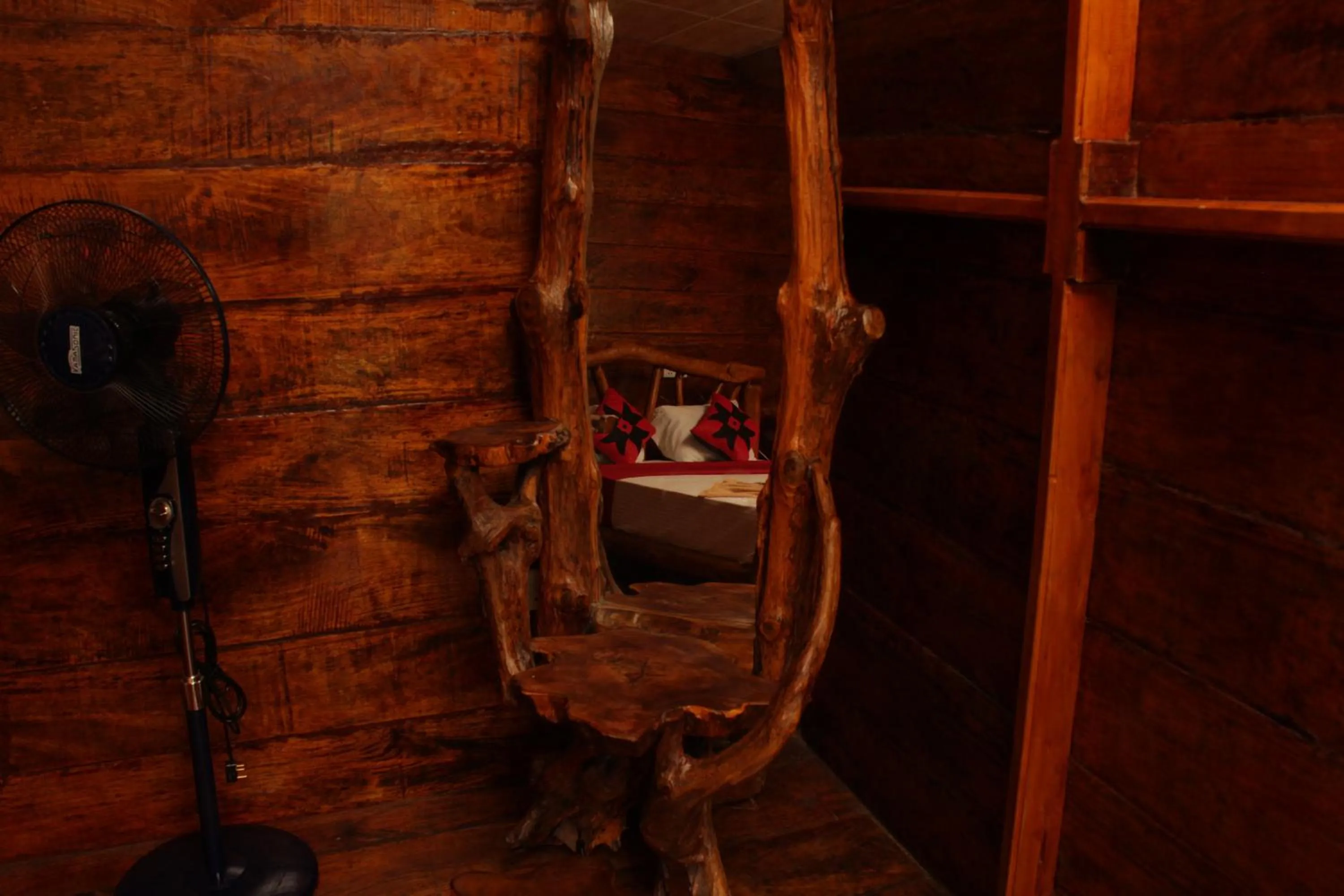 Bedroom in Sigiri Choona Lodge 'unique sunrise viewpoint'