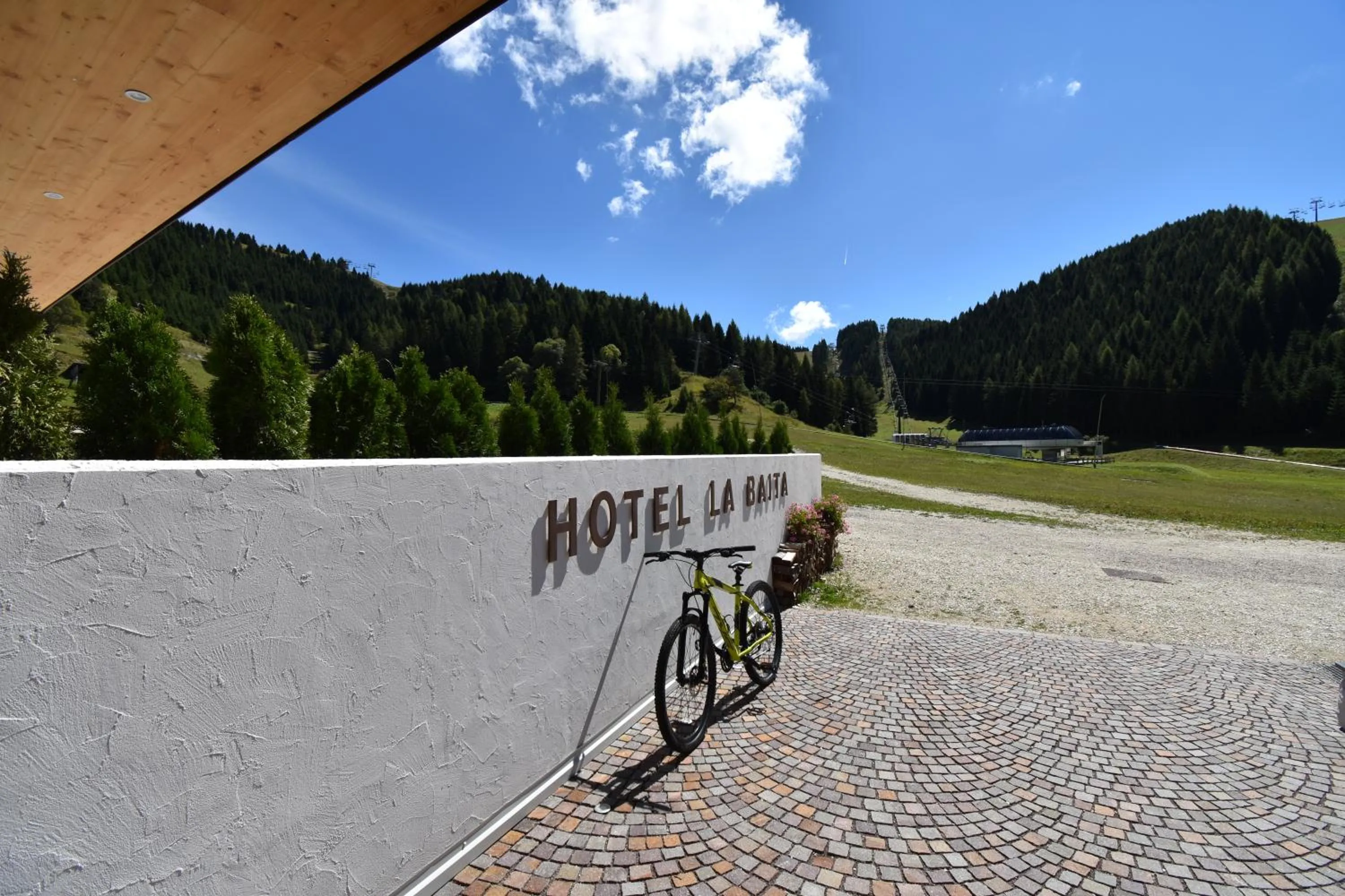 Mountain view in Hotel La Baita