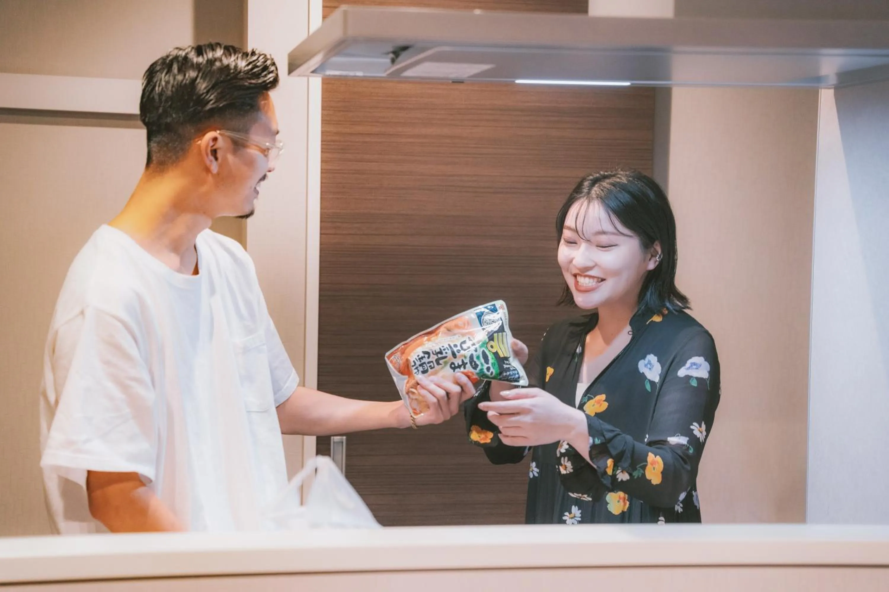 People in GRAND BASE Hakata Bay