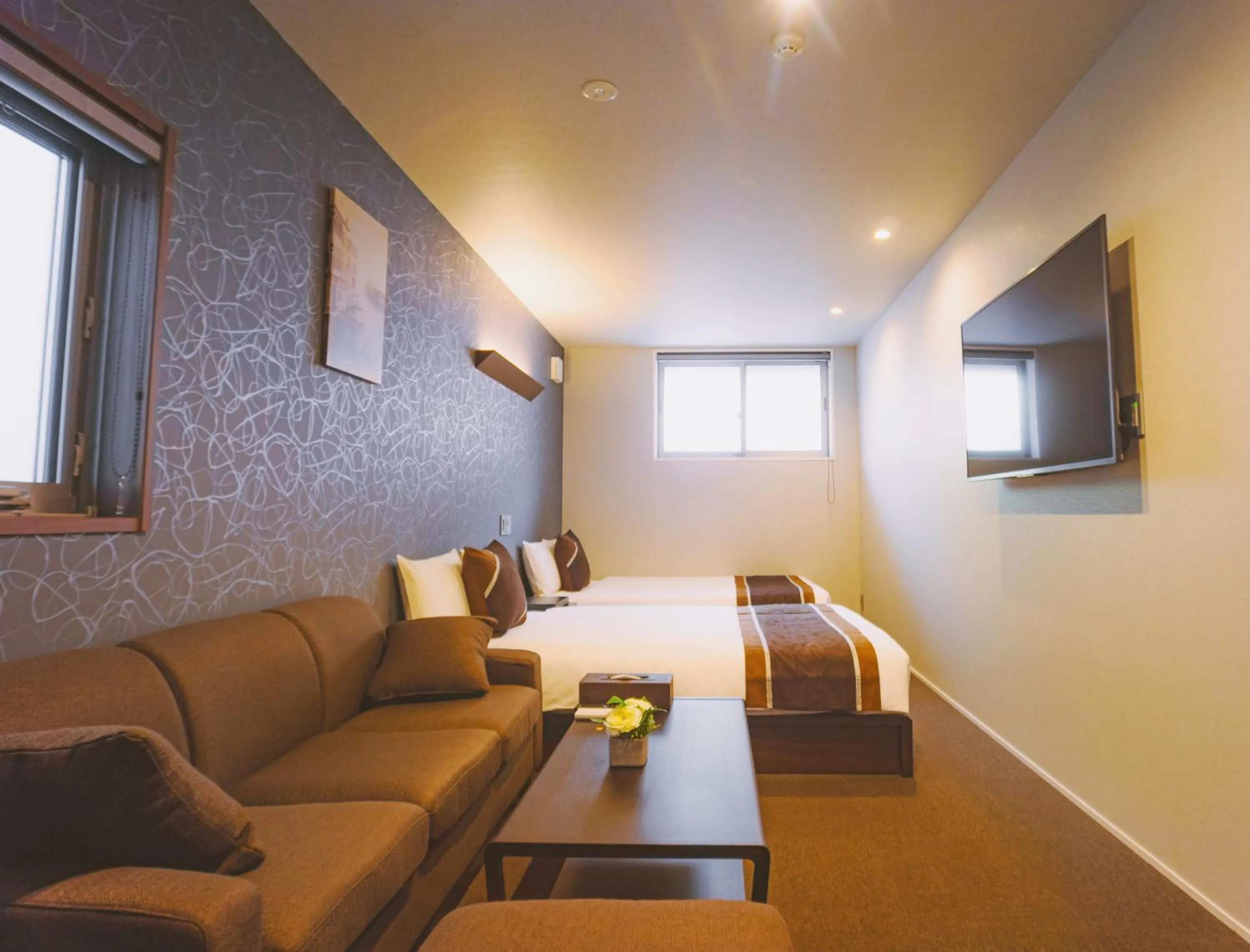 Photo of the whole room in GRAND BASE Hakata Bay