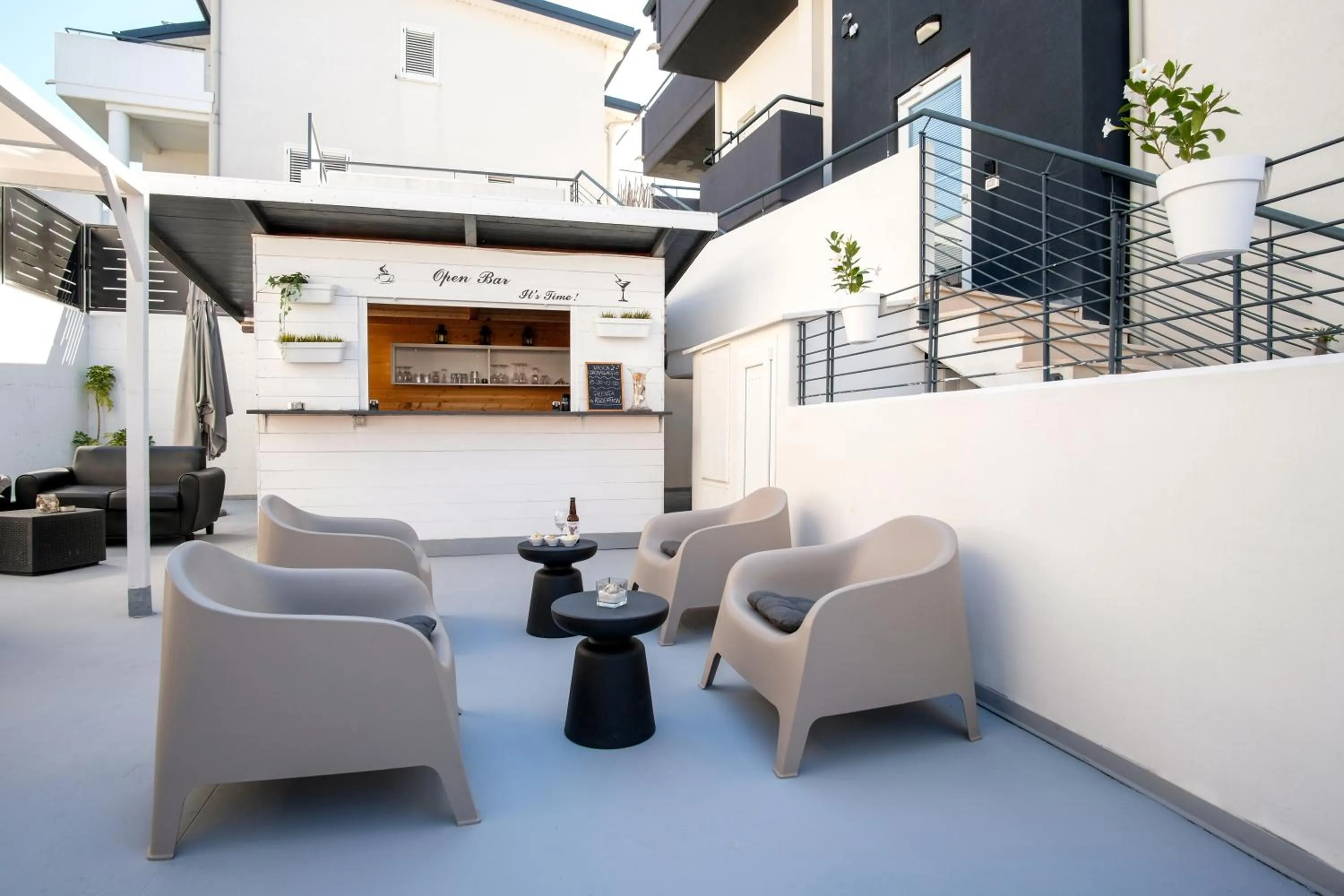 Lounge or bar in Hotel Villa Bianca