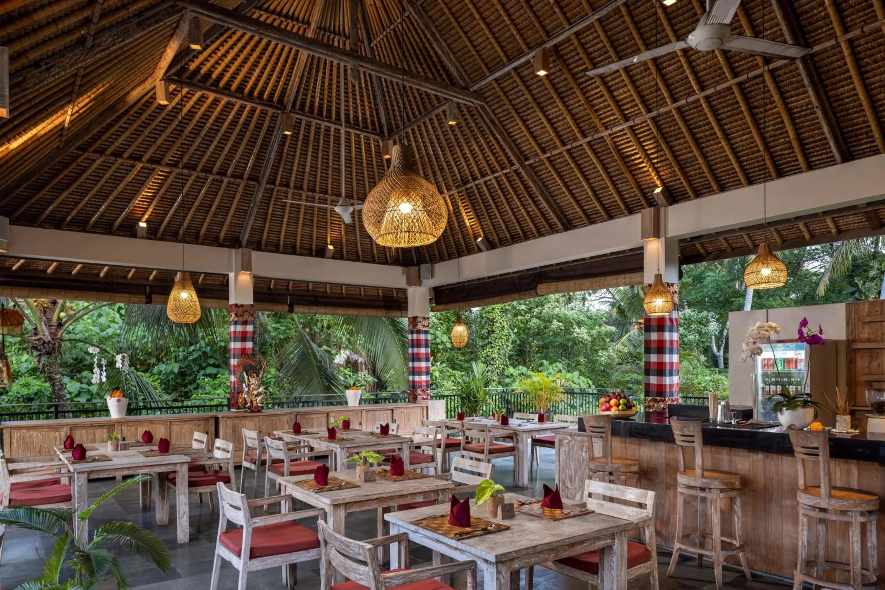 Restaurant/places to eat in The Kalyana Ubud Resort