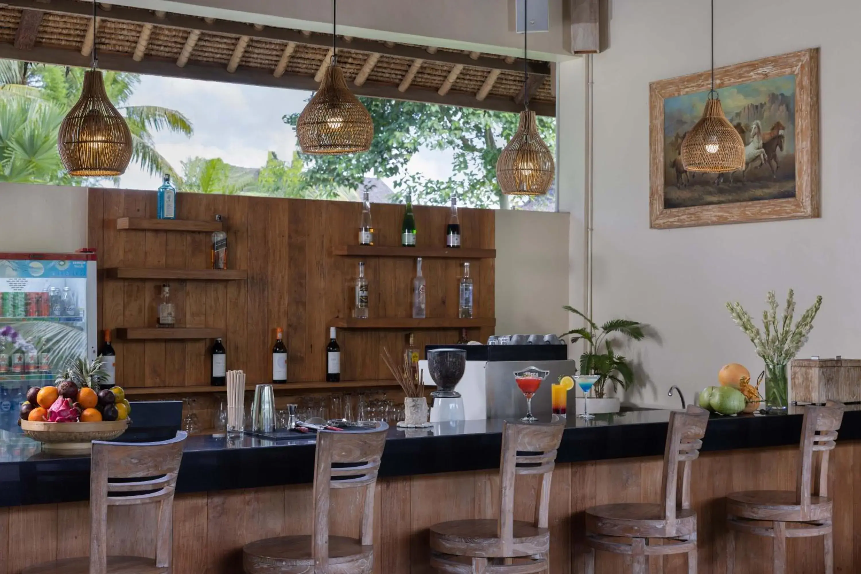 Lounge or bar in The Kalyana Ubud Resort Lounge or bar in The Kalyana Ubud Resort