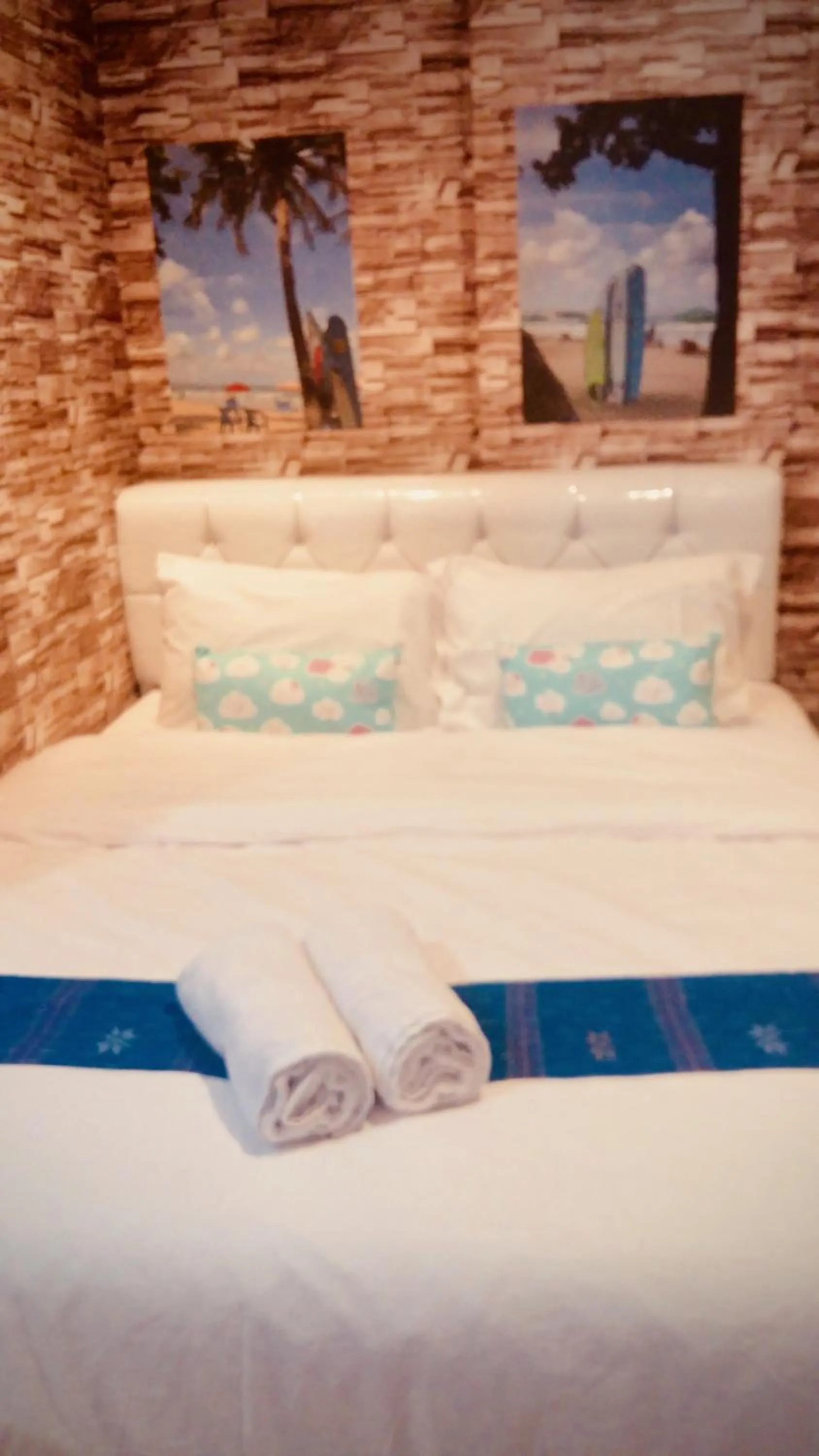 Bed in Apartment Grand Asia Afrika SKYEN