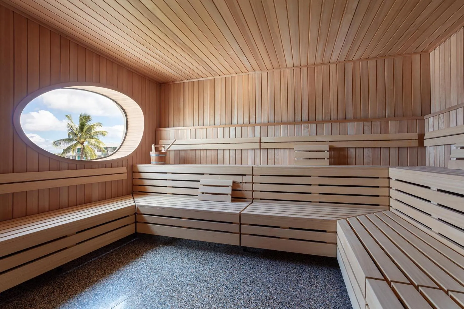 Sauna in The Standard Spa, Miami Beach