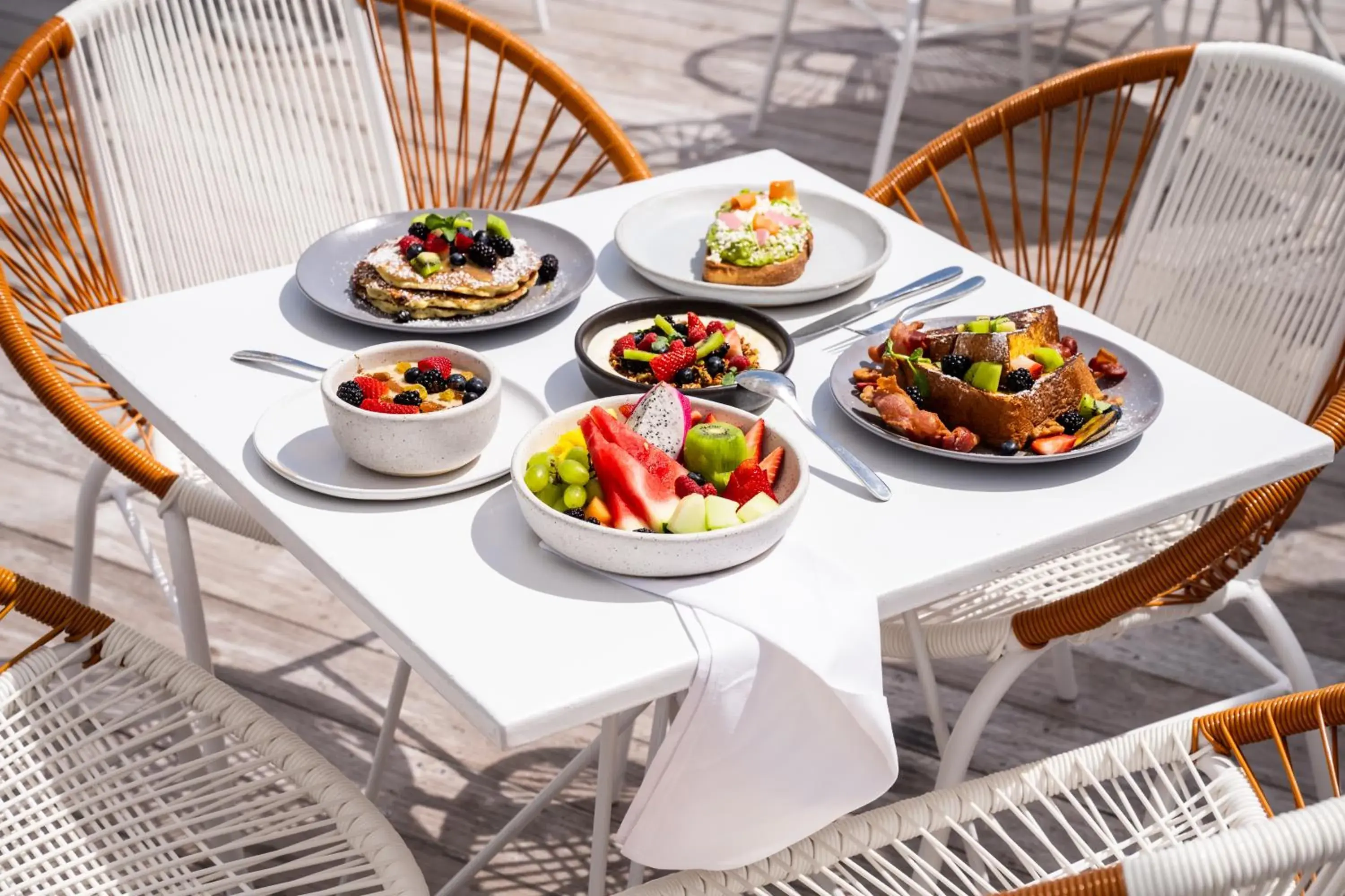 Food in The Standard Spa, Miami Beach Food in The Standard Spa, Miami Beach