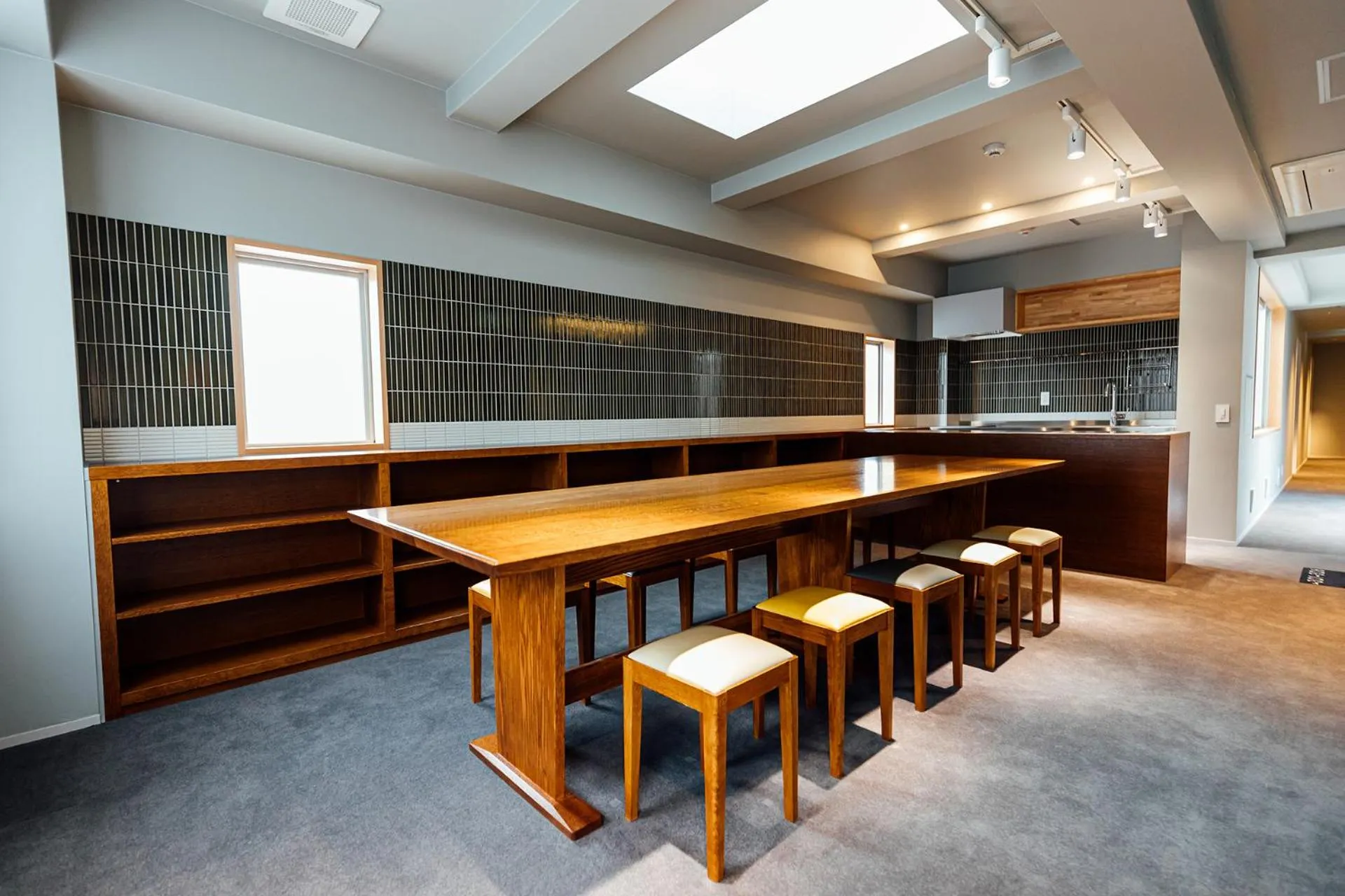 Kitchen or kitchenette in KéFU stay & lounge