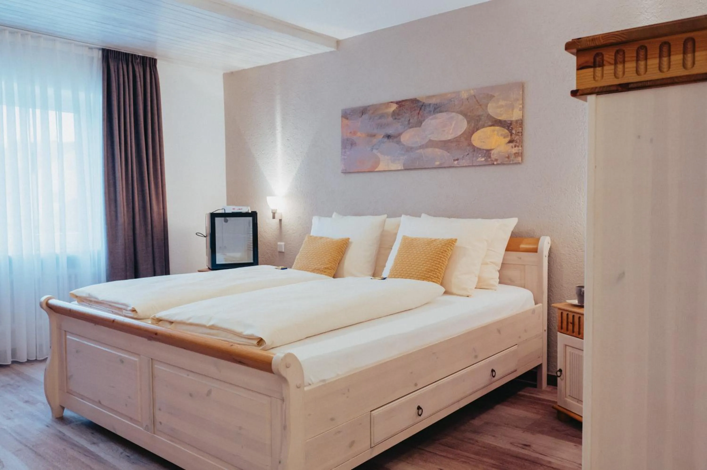 Bed in Hotel Angermeier GARNI