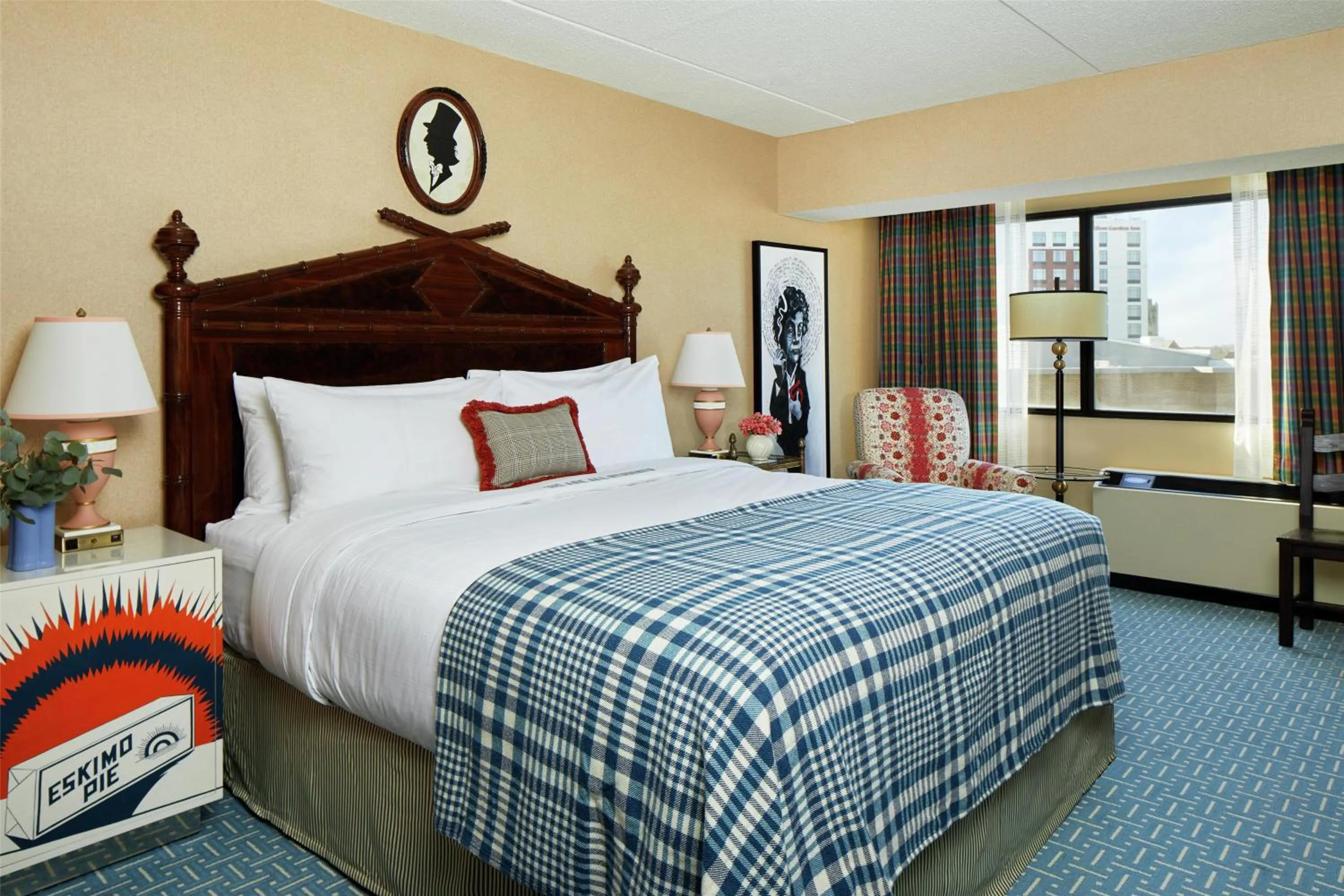 Bed in Graduate by Hilton Iowa City