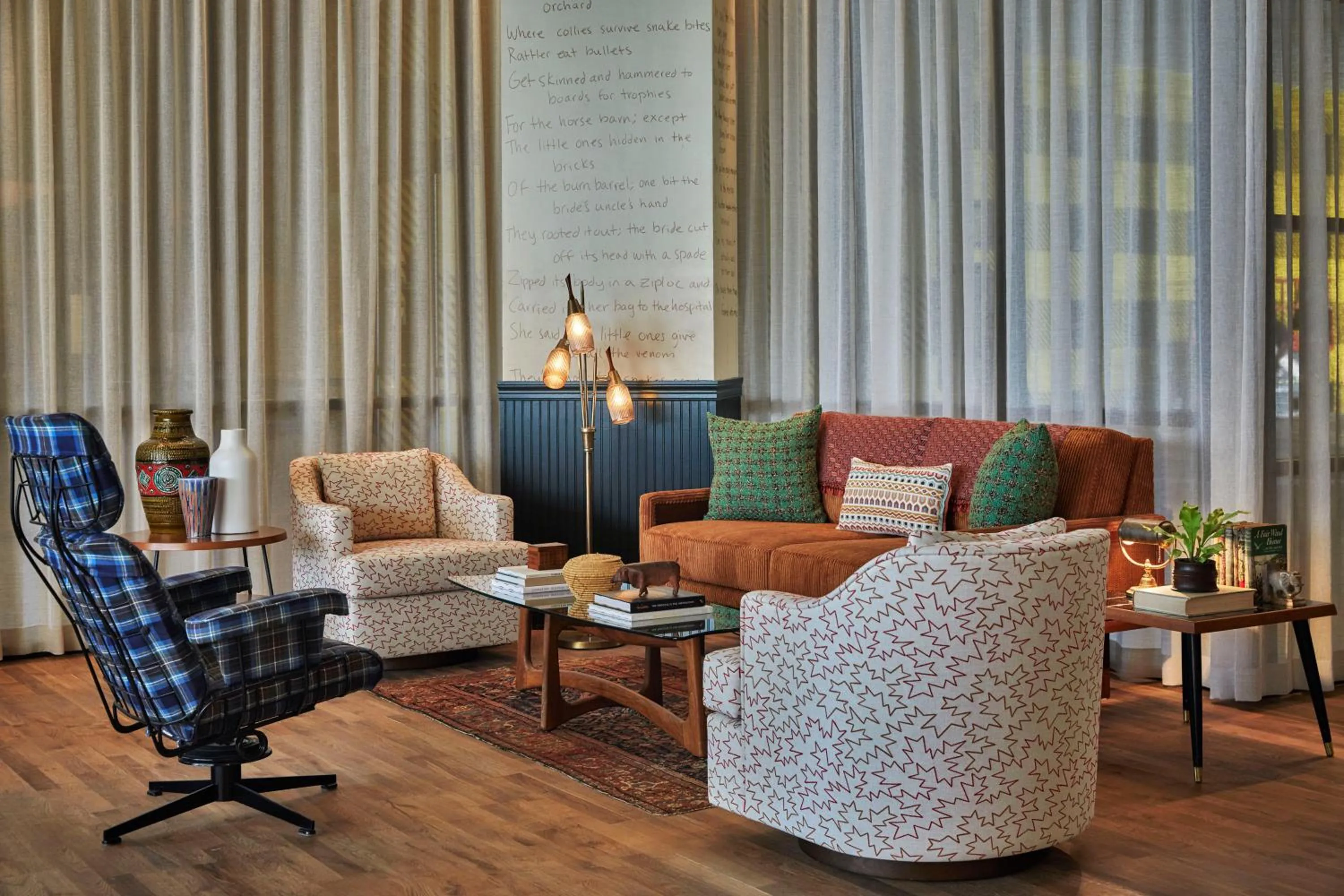 Communal lounge/ TV room in Graduate by Hilton Iowa City