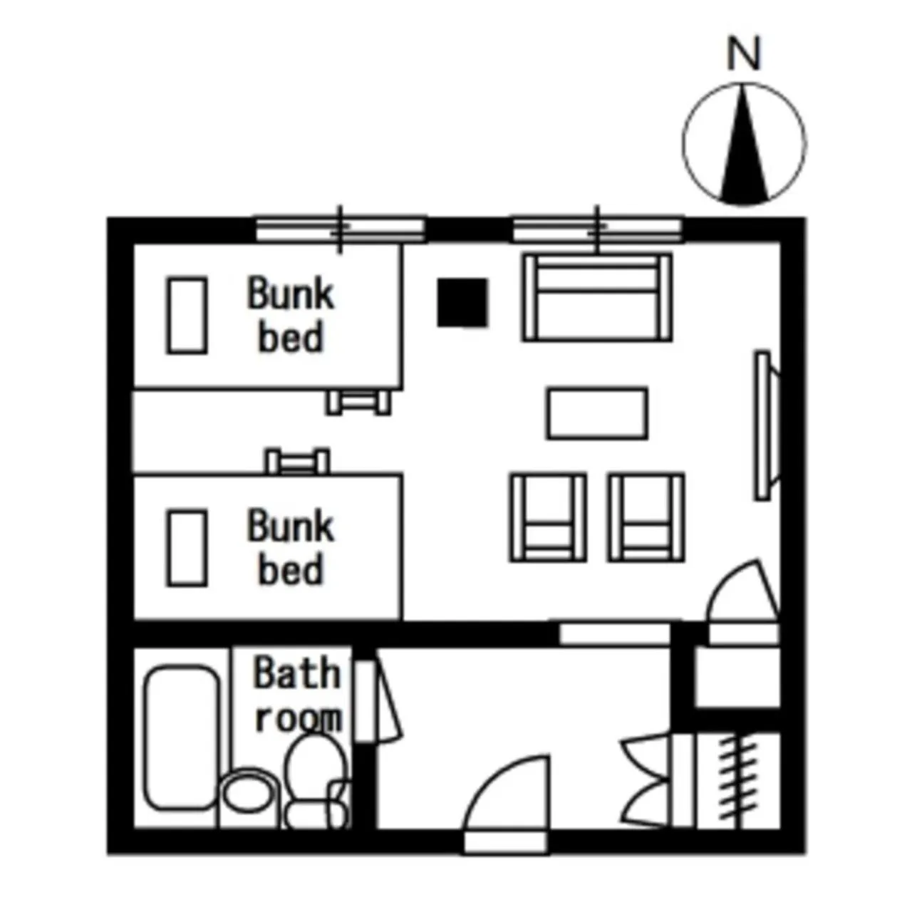 ALPHABED INN Takamatsuekimae