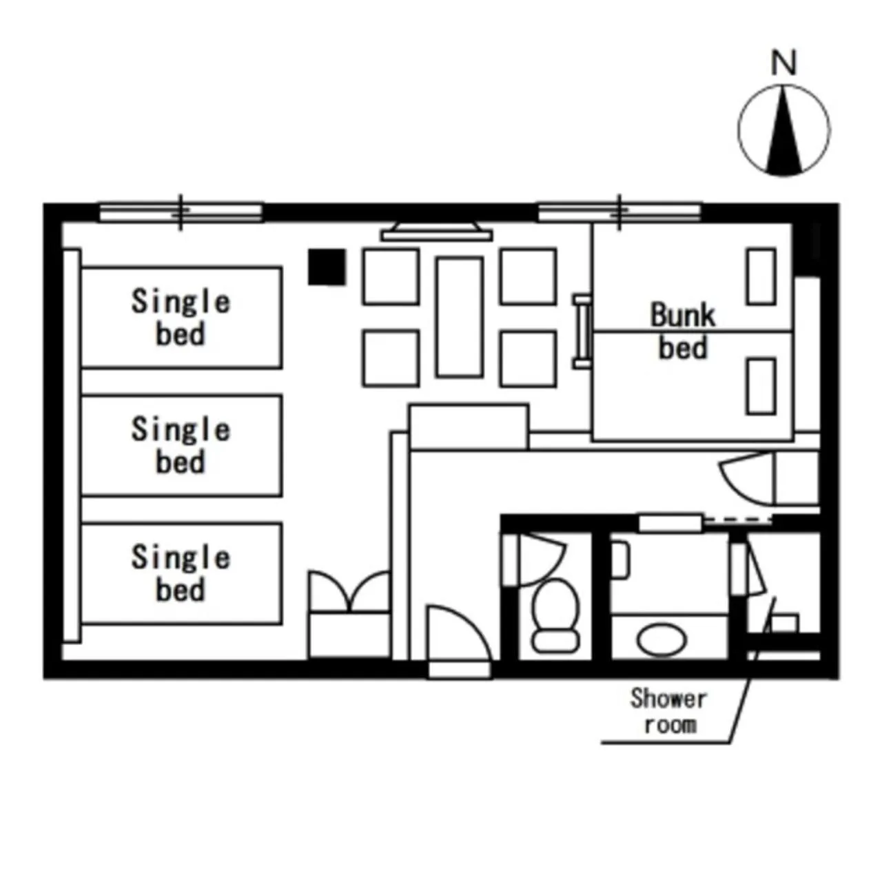ALPHABED INN Takamatsuekimae