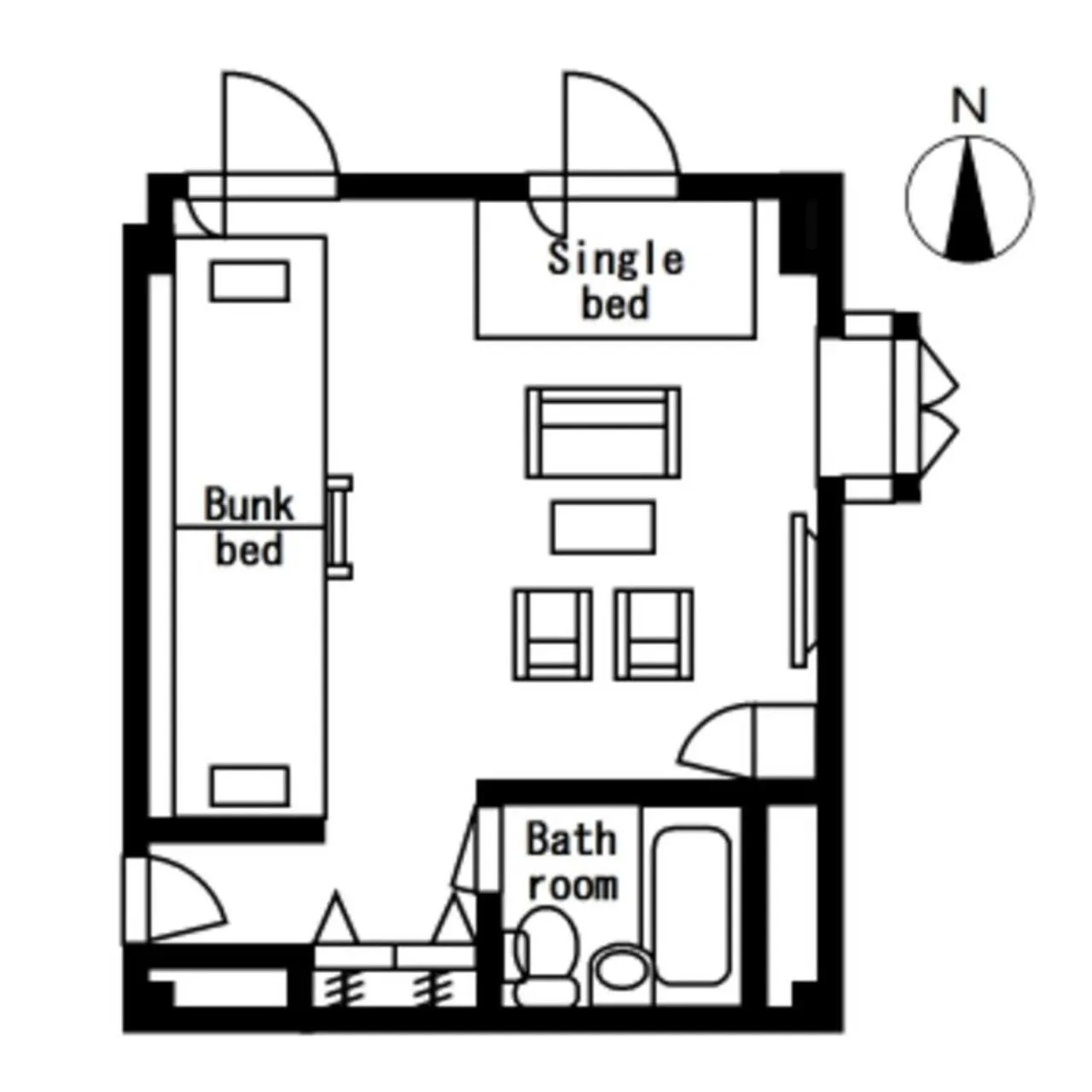 ALPHABED INN Takamatsuekimae