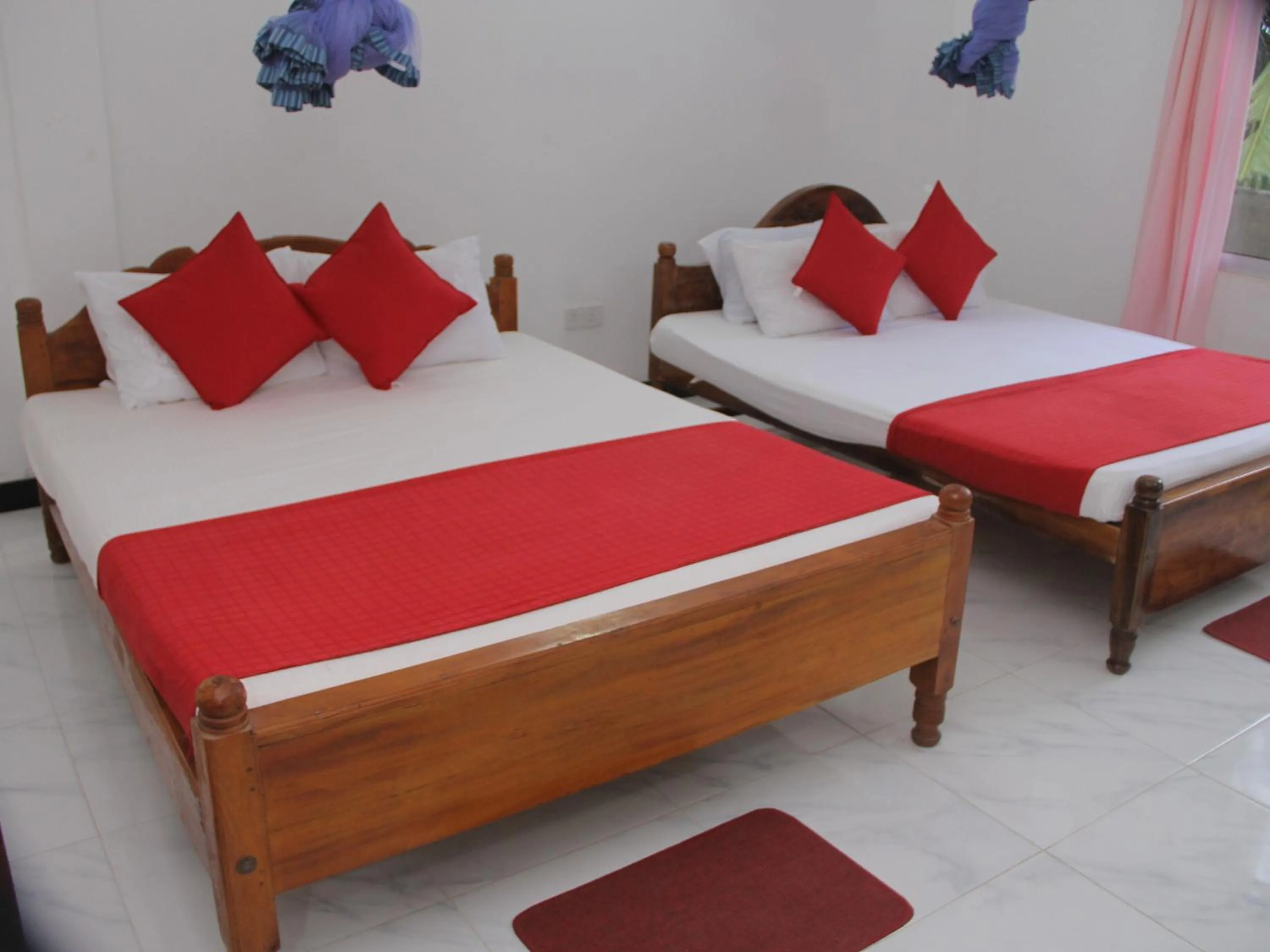 Bed in Pleasure Island Holiday Home