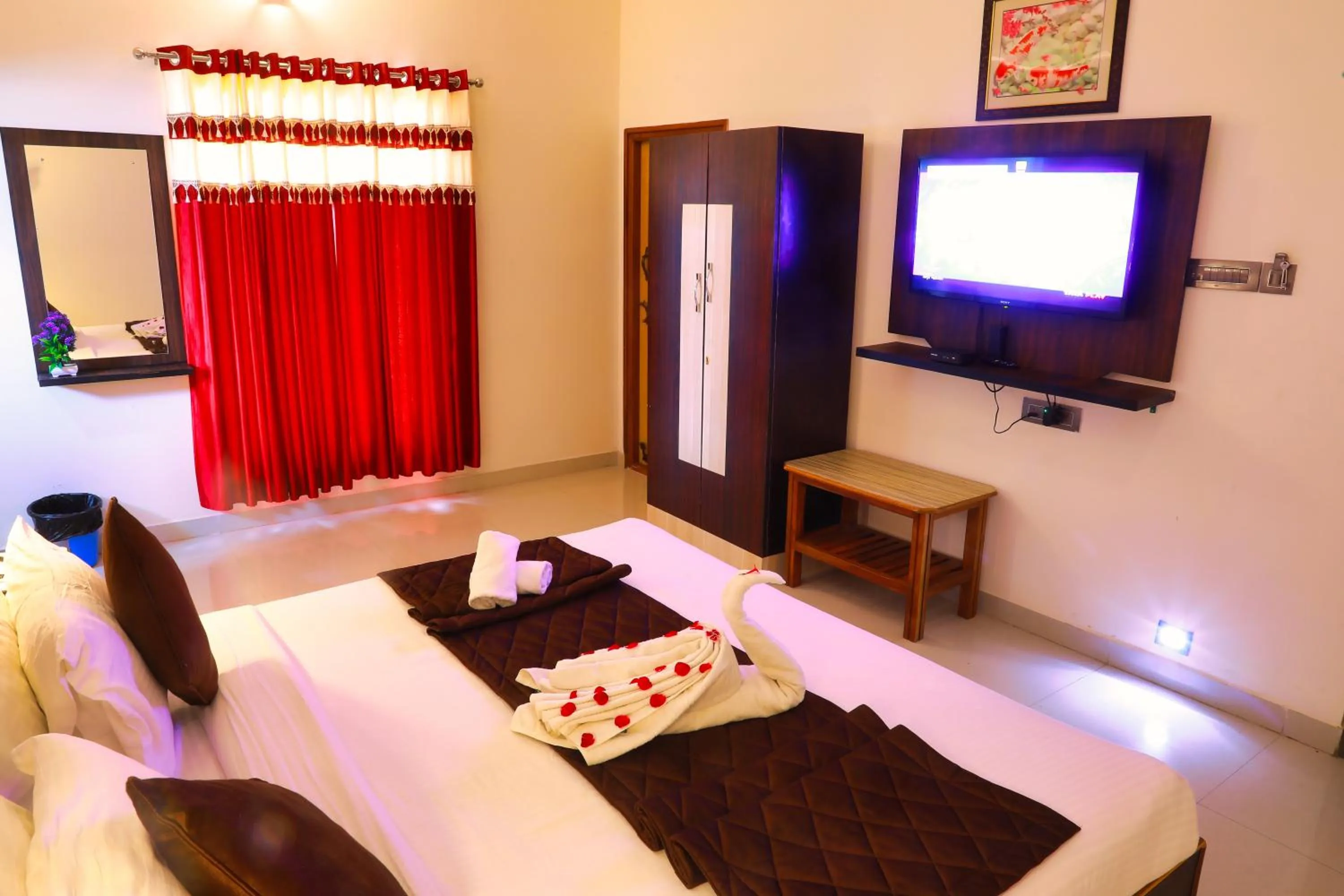 TV and multimedia, Bed in SS Silver Oaks Resort