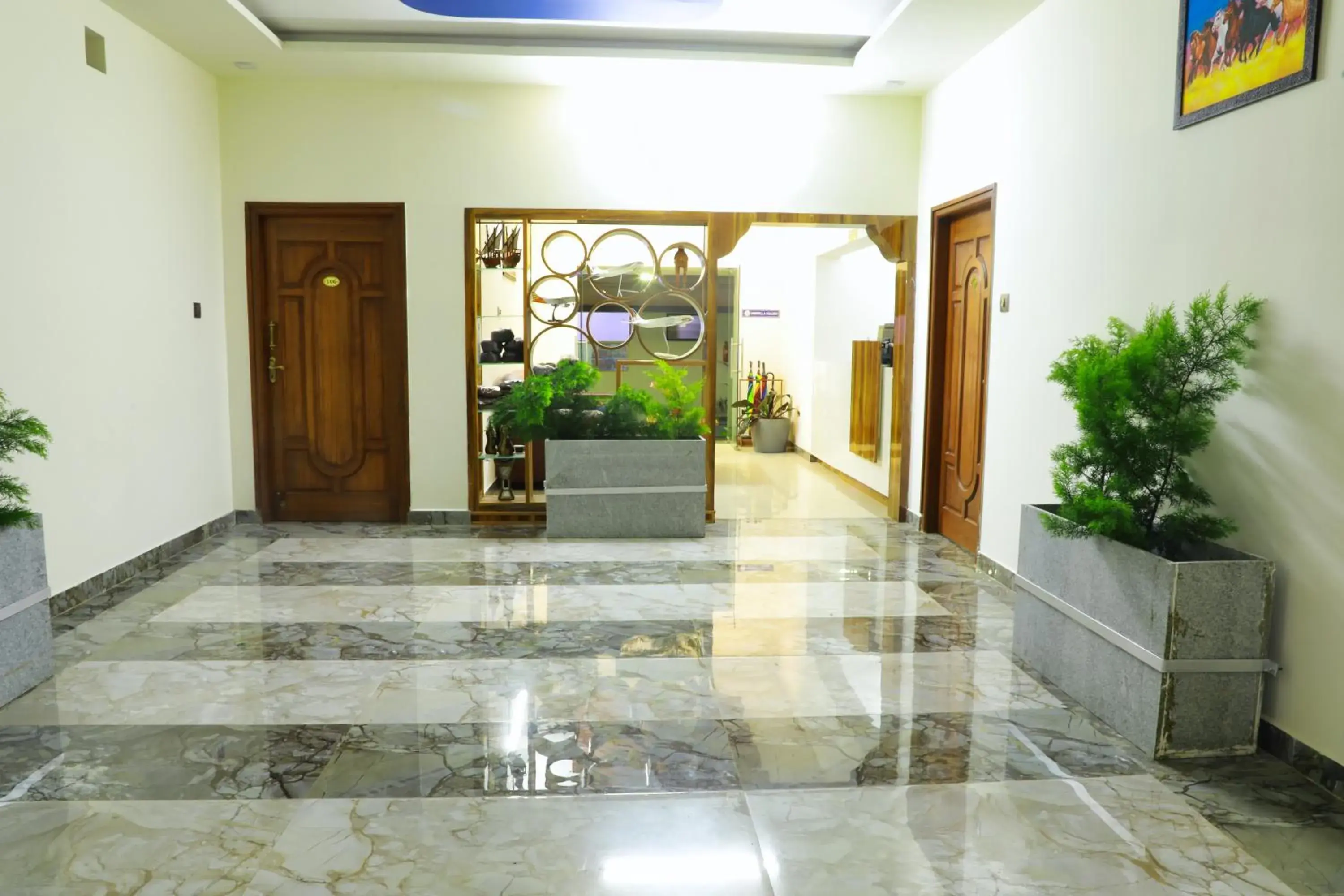 Lobby or reception in SS Silver Oaks Resort Lobby or reception in SS Silver Oaks Resort