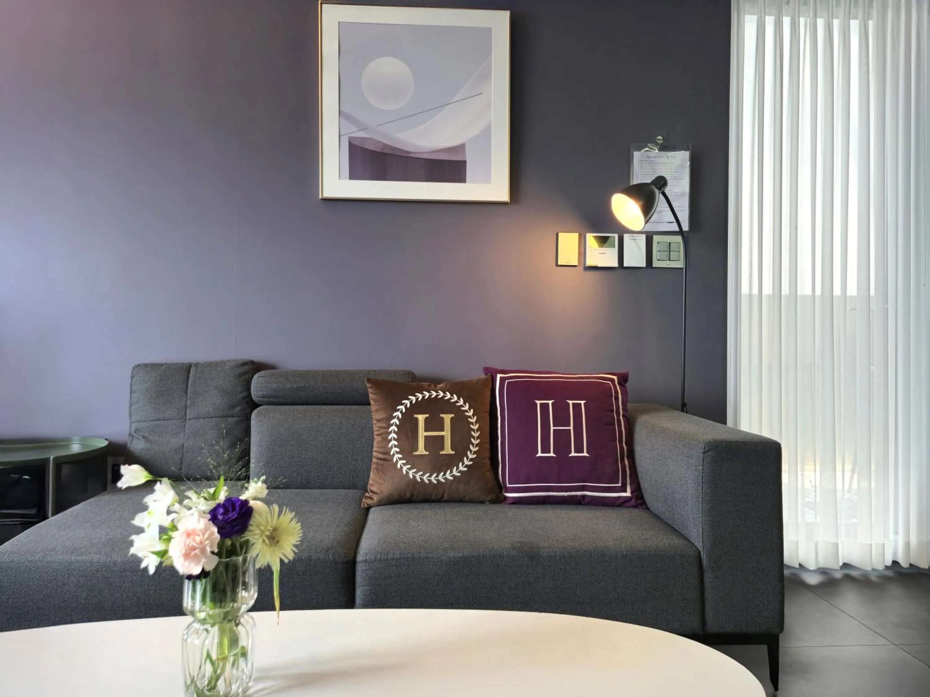 Living room in Interlaken Stay