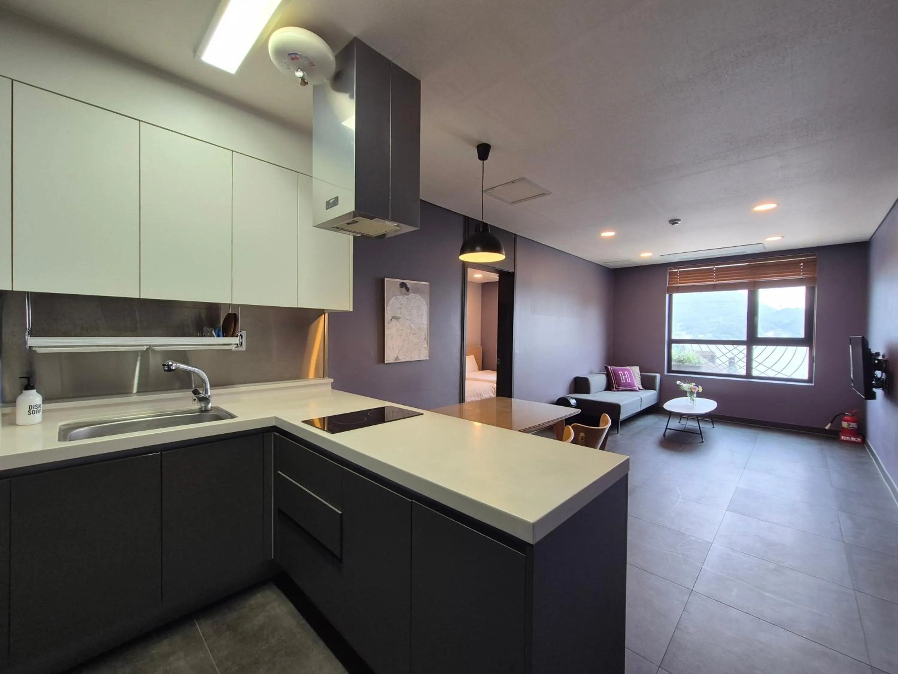 Kitchen or kitchenette in Interlaken Stay