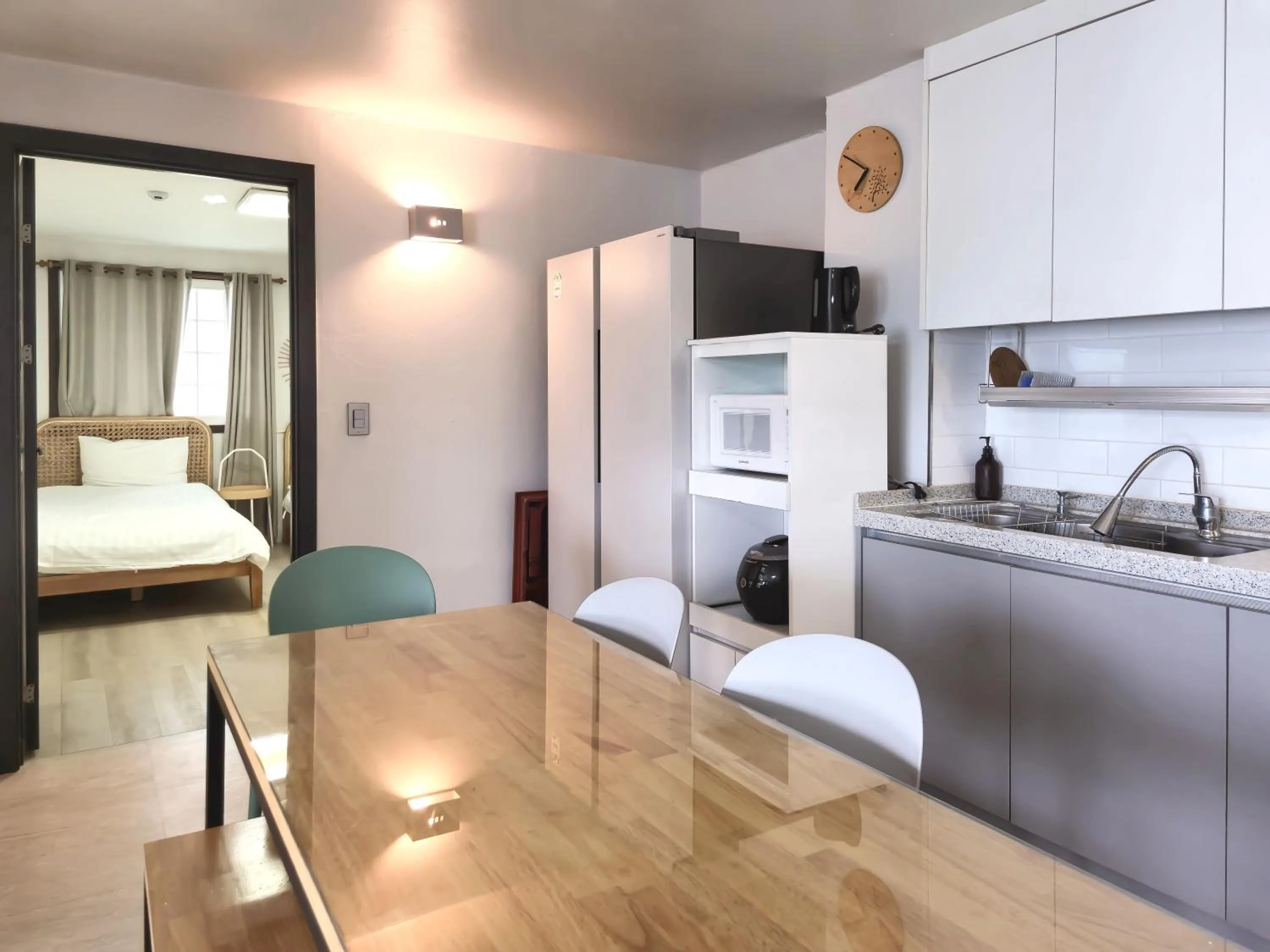 Kitchen or kitchenette in Interlaken Stay