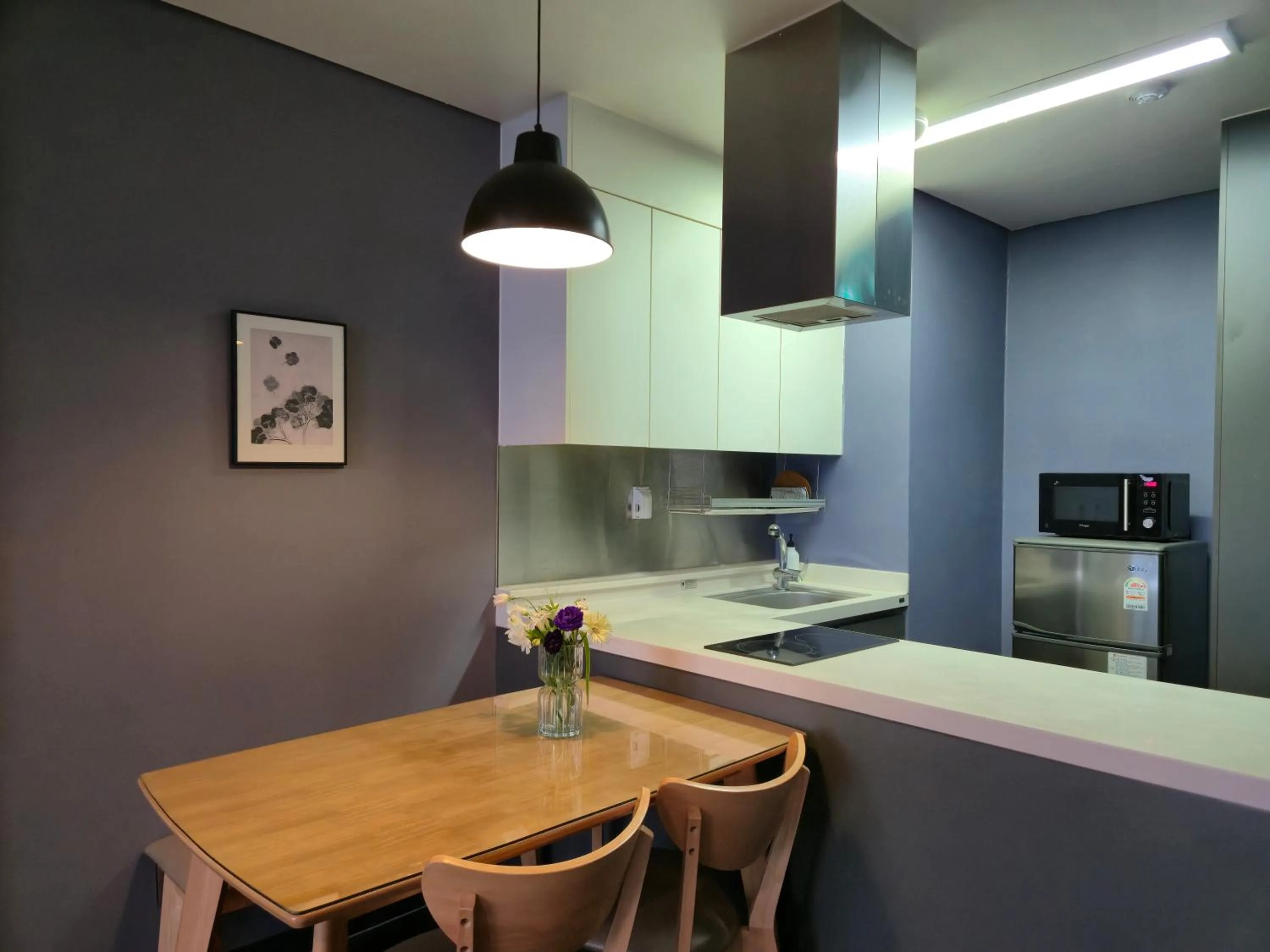 Kitchen or kitchenette in Interlaken Stay