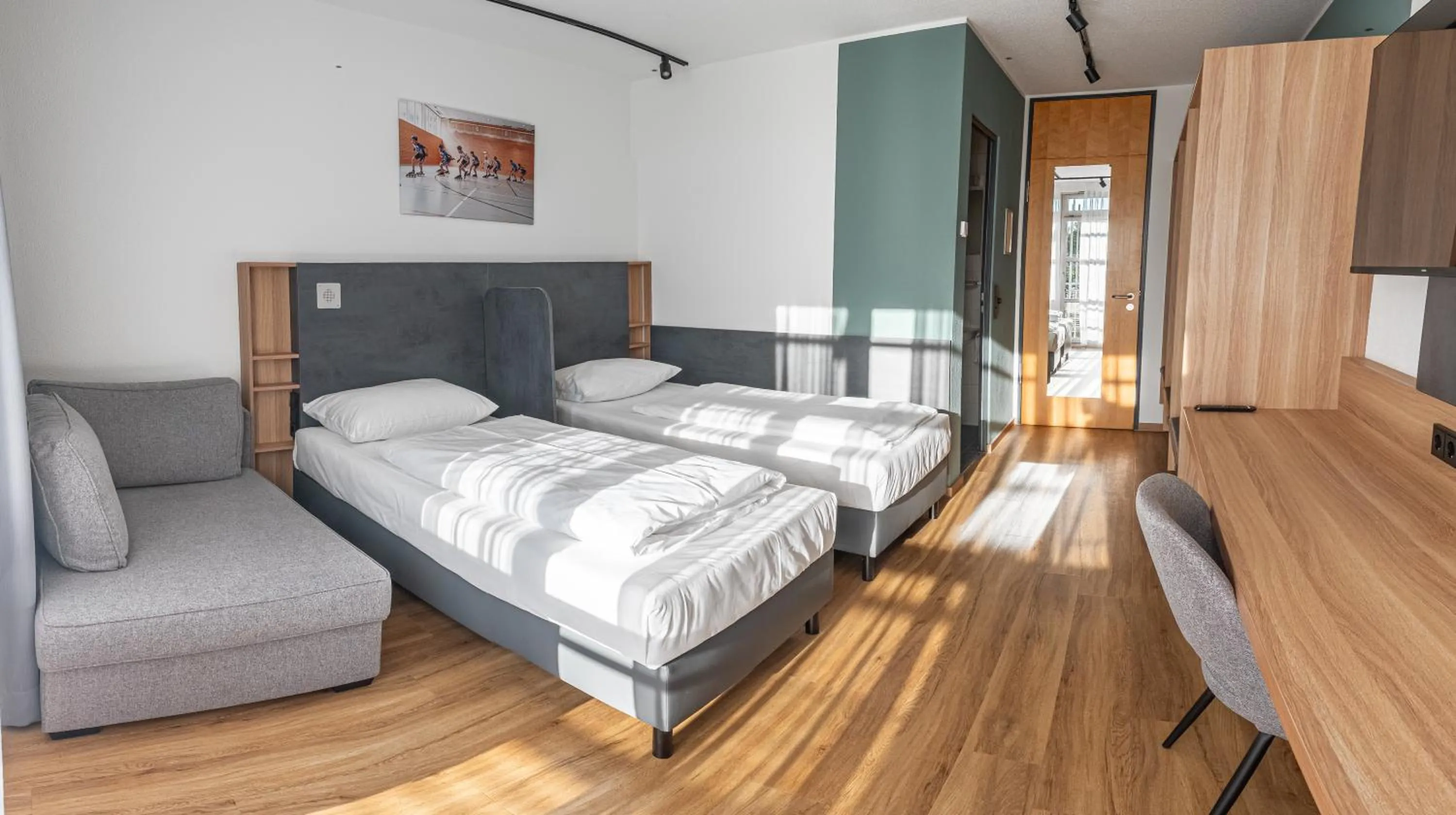 Bed in Sportschule Oberhaching